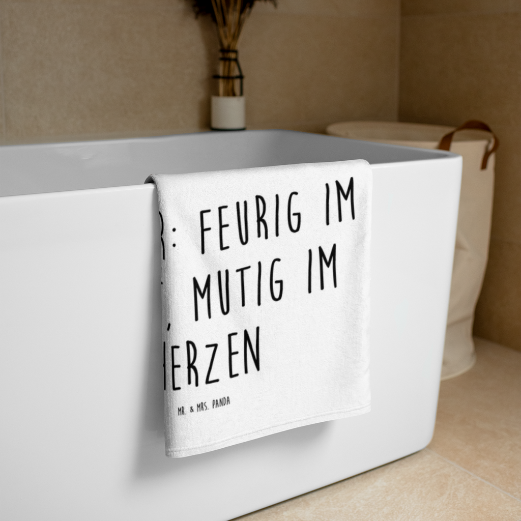 XL Badehandtuch Widder Astrologie Handtuch, Badetuch, Duschtuch, Strandtuch, Saunatuch, Tierkreiszeichen, Sternzeichen, Horoskop, Astrologie, Aszendent, Widder, Geburtstagsgeschenk, Geschenk