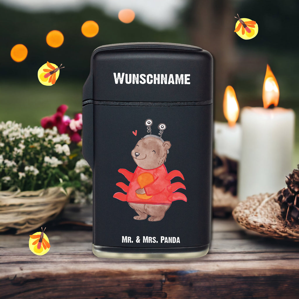 Personalisiertes Feuerzeug Krebs Astrologie Personalisiertes Feuerzeug, Personalisiertes Gas-Feuerzeug, Personalisiertes Sturmfeuerzeug, Tierkreiszeichen, Sternzeichen, Horoskop, Astrologie, Aszendent, Krebs, Geburtstagsgeschenk, Geschenk