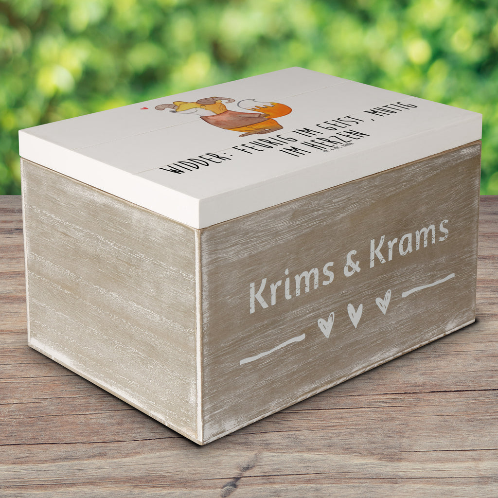 Holzkiste Widder Astologie Holzkiste, Kiste, Schatzkiste, Truhe, Schatulle, XXL, Erinnerungsbox, Erinnerungskiste, Dekokiste, Aufbewahrungsbox, Tierkreiszeichen, Sternzeichen, Horoskop, Astrologie, Aszendent, Widder, Geburtstagsgeschenk, Geschenk