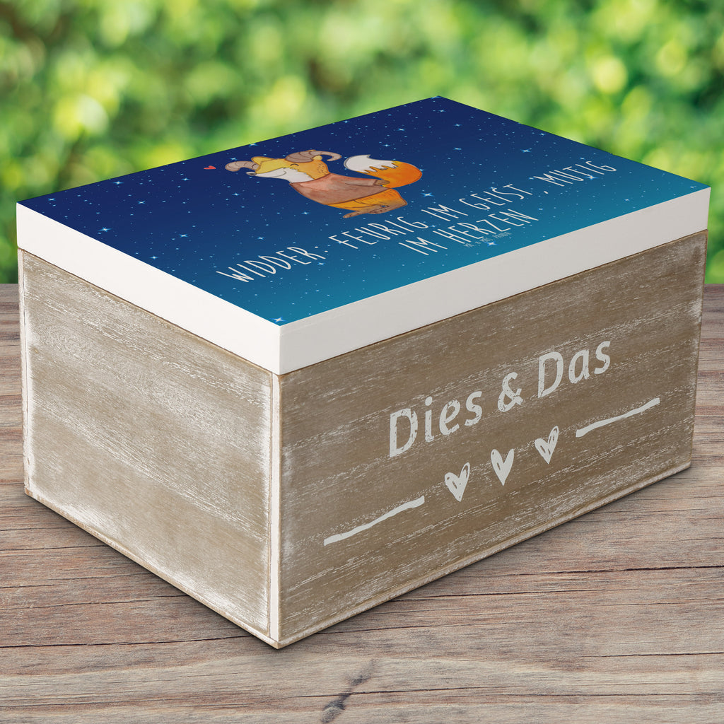 Holzkiste Widder Astologie Holzkiste, Kiste, Schatzkiste, Truhe, Schatulle, XXL, Erinnerungsbox, Erinnerungskiste, Dekokiste, Aufbewahrungsbox, Tierkreiszeichen, Sternzeichen, Horoskop, Astrologie, Aszendent, Widder, Geburtstagsgeschenk, Geschenk