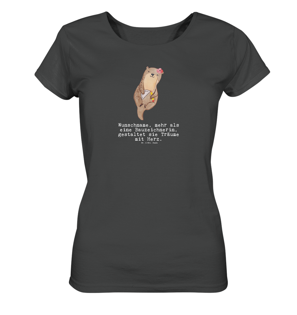 Personalisiertes Shirt Damen Bauzeichnerin mit Herz T-Shirt, Shirt, Tshirt, Lustiges T-Shirt, T-Shirt mit Spruch, Party, Junggesellenabschied, Jubiläum, Geburstag, Herrn, Damen, Männer, Frauen, Schlafshirt, Nachthemd, Sprüche, Beruf, Ausbildung, Abschied, Rente, Kollege, Kollegin, Geschenk, Schenken, Arbeitskollege, Mitarbeiter, Firma, Danke, Dankeschön