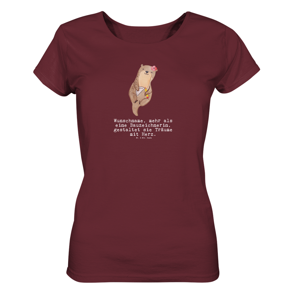 Personalisiertes Shirt Damen Bauzeichnerin mit Herz T-Shirt, Shirt, Tshirt, Lustiges T-Shirt, T-Shirt mit Spruch, Party, Junggesellenabschied, Jubiläum, Geburstag, Herrn, Damen, Männer, Frauen, Schlafshirt, Nachthemd, Sprüche, Beruf, Ausbildung, Abschied, Rente, Kollege, Kollegin, Geschenk, Schenken, Arbeitskollege, Mitarbeiter, Firma, Danke, Dankeschön