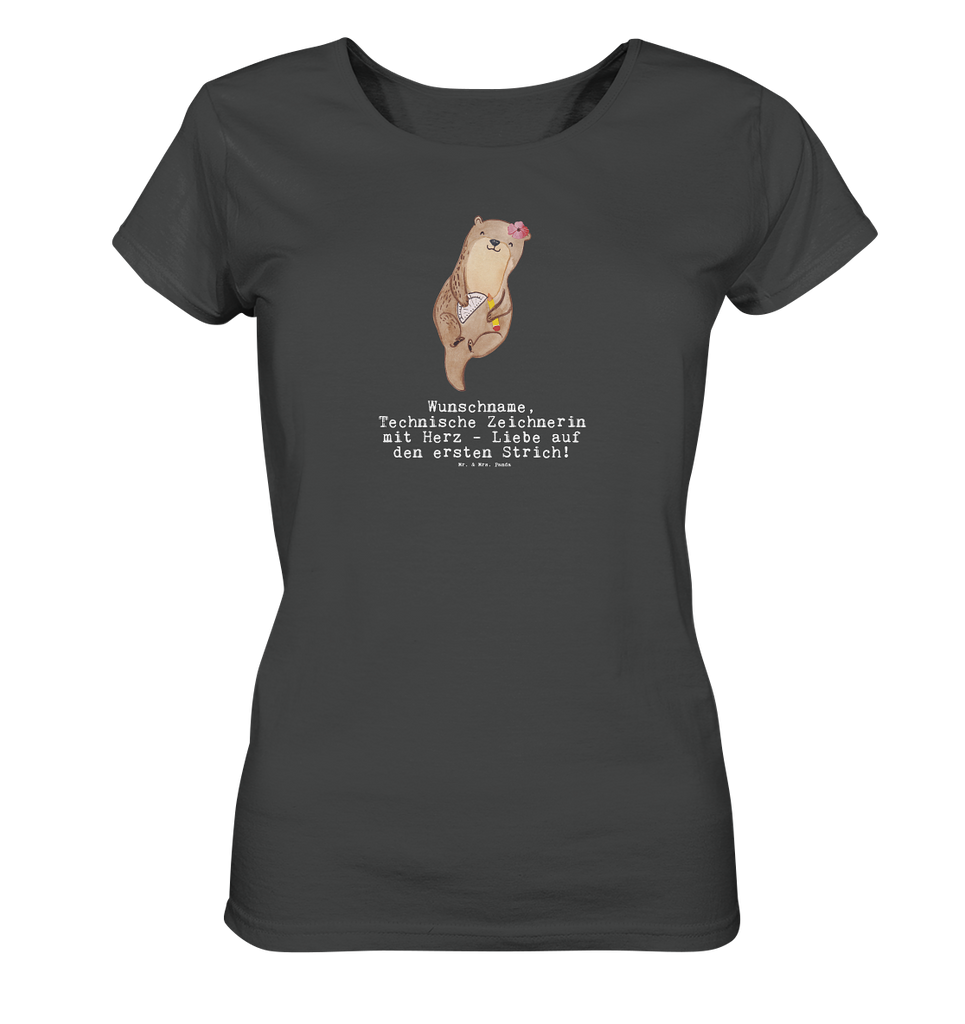 Personalisiertes Shirt Damen Technische Zeichnerin mit Herz T-Shirt, Shirt, Tshirt, Lustiges T-Shirt, T-Shirt mit Spruch, Party, Junggesellenabschied, Jubiläum, Geburstag, Herrn, Damen, Männer, Frauen, Schlafshirt, Nachthemd, Sprüche, Beruf, Ausbildung, Abschied, Rente, Kollege, Kollegin, Geschenk, Schenken, Arbeitskollege, Mitarbeiter, Firma, Danke, Dankeschön
