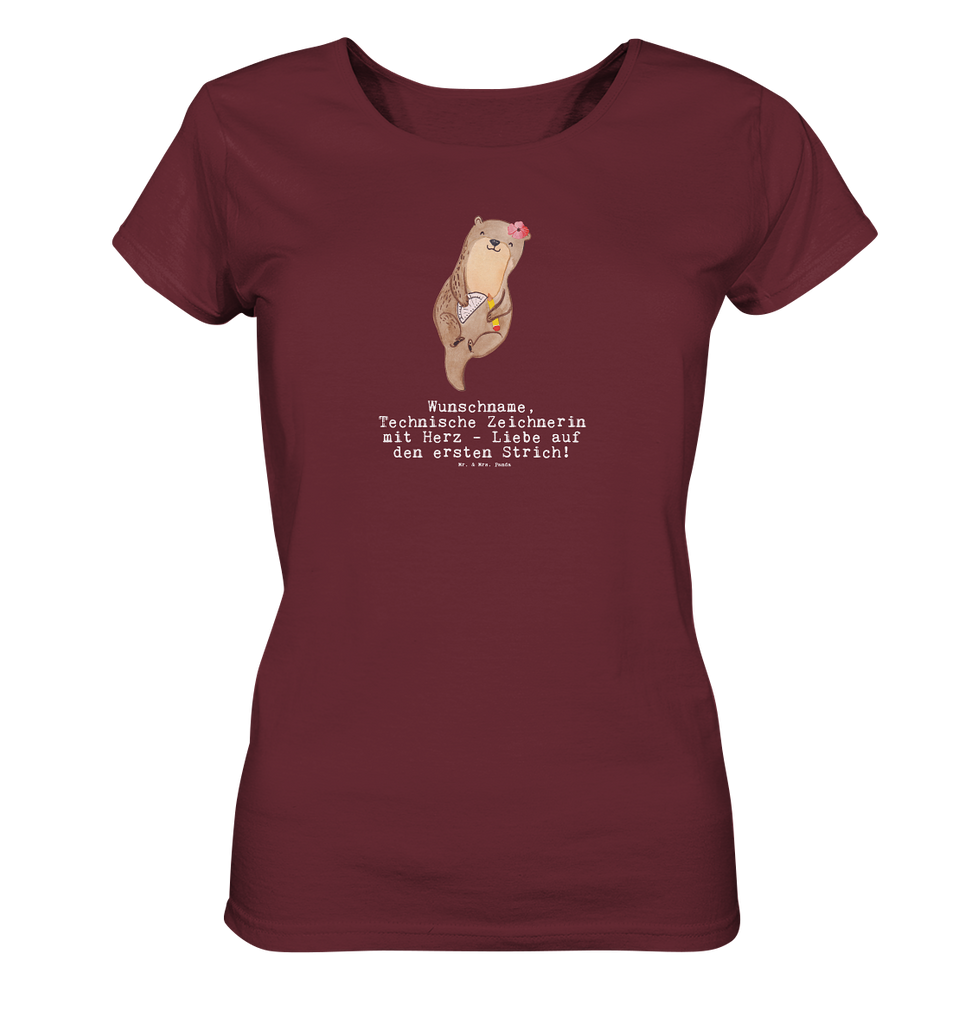 Personalisiertes Shirt Damen Technische Zeichnerin mit Herz T-Shirt, Shirt, Tshirt, Lustiges T-Shirt, T-Shirt mit Spruch, Party, Junggesellenabschied, Jubiläum, Geburstag, Herrn, Damen, Männer, Frauen, Schlafshirt, Nachthemd, Sprüche, Beruf, Ausbildung, Abschied, Rente, Kollege, Kollegin, Geschenk, Schenken, Arbeitskollege, Mitarbeiter, Firma, Danke, Dankeschön