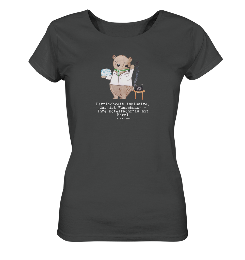 Personalisiertes Shirt Damen Hotelfachfrau mit Herz T-Shirt, Shirt, Tshirt, Lustiges T-Shirt, T-Shirt mit Spruch, Party, Junggesellenabschied, Jubiläum, Geburstag, Herrn, Damen, Männer, Frauen, Schlafshirt, Nachthemd, Sprüche, Beruf, Ausbildung, Abschied, Rente, Kollege, Kollegin, Geschenk, Schenken, Arbeitskollege, Mitarbeiter, Firma, Danke, Dankeschön, Hotelfachfrau, Hotelkauffrau, Hotelfachangestellte, Hotelier, Hoteleröffnung