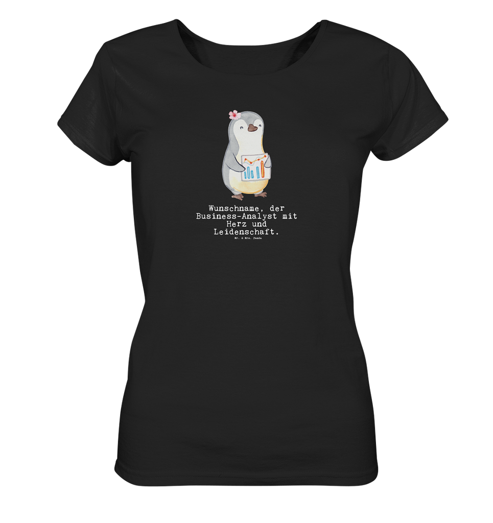 Personalisiertes Shirt Damen Business Analyst mit Herz T-Shirt, Shirt, Tshirt, Lustiges T-Shirt, T-Shirt mit Spruch, Party, Junggesellenabschied, Jubiläum, Geburstag, Herrn, Damen, Männer, Frauen, Schlafshirt, Nachthemd, Sprüche, Beruf, Ausbildung, Abschied, Rente, Kollege, Kollegin, Geschenk, Schenken, Arbeitskollege, Mitarbeiter, Firma, Danke, Dankeschön
