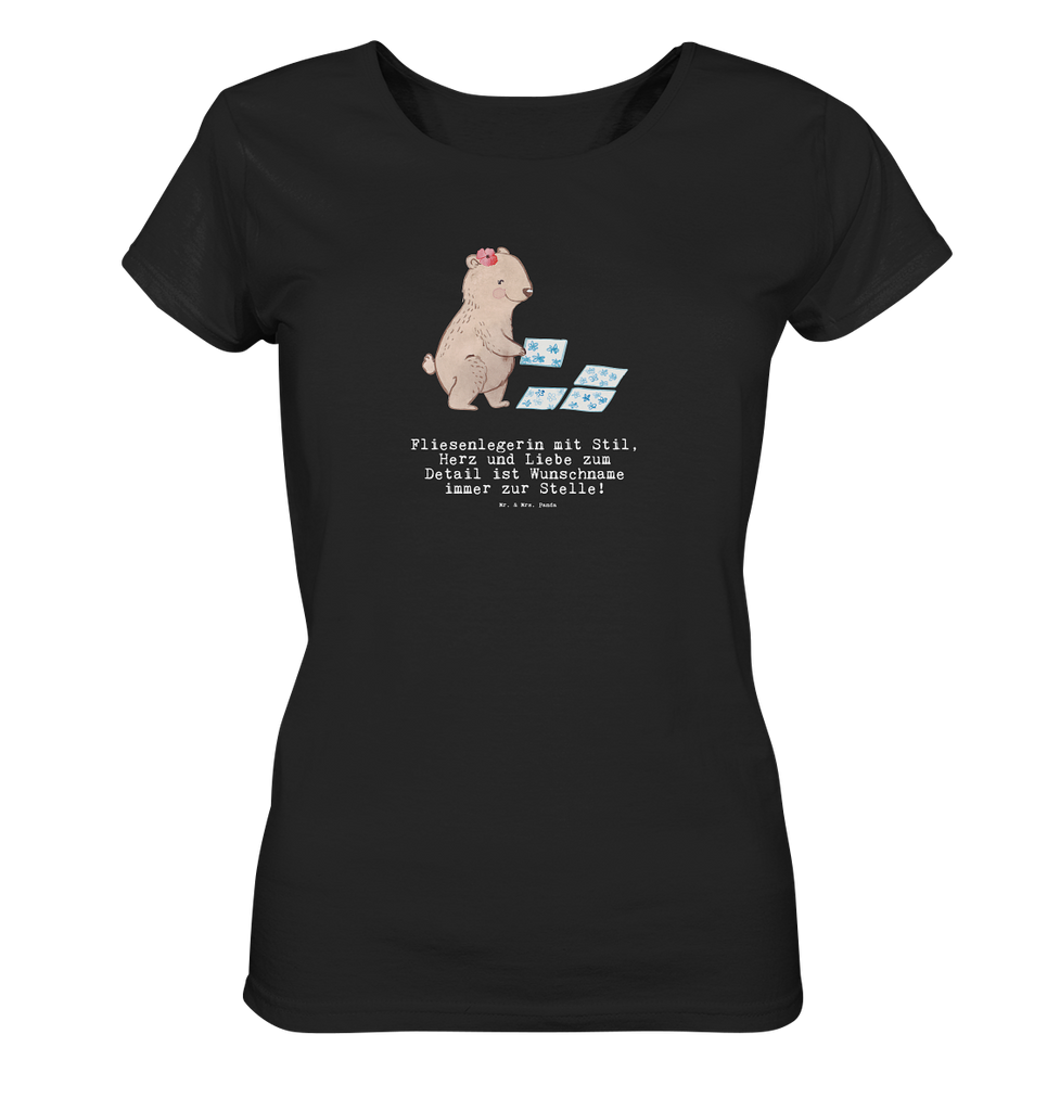 Personalisiertes Shirt Damen Fliesenlegerin mit Herz T-Shirt, Shirt, Tshirt, Lustiges T-Shirt, T-Shirt mit Spruch, Party, Junggesellenabschied, Jubiläum, Geburstag, Herrn, Damen, Männer, Frauen, Schlafshirt, Nachthemd, Sprüche, Beruf, Ausbildung, Abschied, Rente, Kollege, Kollegin, Geschenk, Schenken, Arbeitskollege, Mitarbeiter, Firma, Danke, Dankeschön, Fliesenlegerin, Gesellenprüfung, Fliesenlegermeisterin, Fliesenlegerbetrieb, Fliesenfachhandel, Handwerk