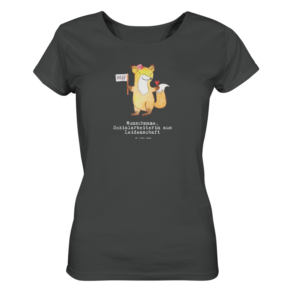Personalisiertes Shirt Damen Sozialarbeiterin aus Leidenschaft T-Shirt, Shirt, Tshirt, Lustiges T-Shirt, T-Shirt mit Spruch, Party, Junggesellenabschied, Jubiläum, Geburstag, Herrn, Damen, Männer, Frauen, Schlafshirt, Nachthemd, Sprüche, Beruf, Ausbildung, Abschied, Rente, Kollege, Kollegin, Geschenk, Schenken, Arbeitskollege, Mitarbeiter, Firma, Danke, Dankeschön