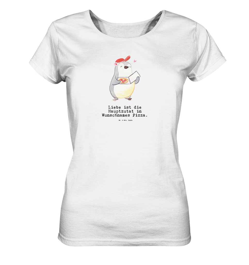 Personalisiertes Shirt Damen Pizzabäckerin mit Herz T-Shirt, Shirt, Tshirt, Lustiges T-Shirt, T-Shirt mit Spruch, Party, Junggesellenabschied, Jubiläum, Geburstag, Herrn, Damen, Männer, Frauen, Schlafshirt, Nachthemd, Sprüche, Beruf, Ausbildung, Abschied, Rente, Kollege, Kollegin, Geschenk, Schenken, Arbeitskollege, Mitarbeiter, Firma, Danke, Dankeschön, Lieferdienstmitarbeiterin, Pizzabäckerin, Pizzabotin, Pizzabringdienst, Lieferbringdienst