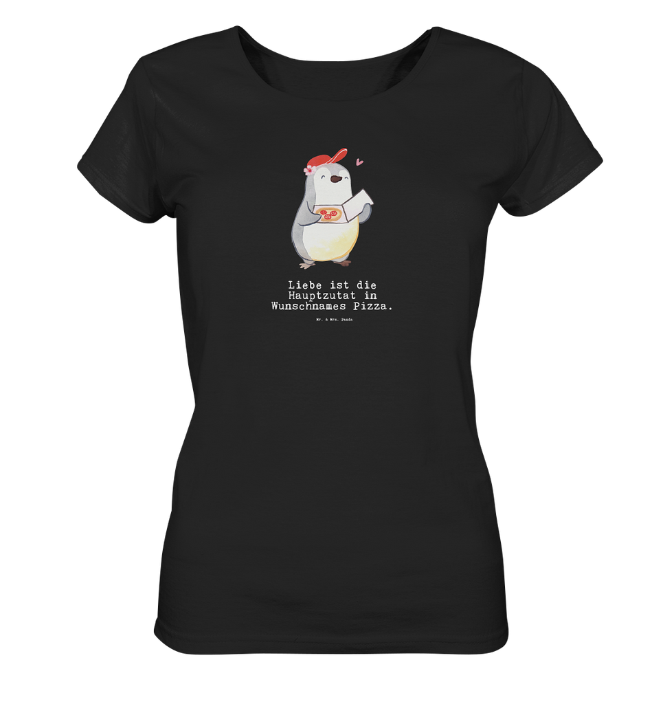 Personalisiertes Shirt Damen Pizzabäckerin mit Herz T-Shirt, Shirt, Tshirt, Lustiges T-Shirt, T-Shirt mit Spruch, Party, Junggesellenabschied, Jubiläum, Geburstag, Herrn, Damen, Männer, Frauen, Schlafshirt, Nachthemd, Sprüche, Beruf, Ausbildung, Abschied, Rente, Kollege, Kollegin, Geschenk, Schenken, Arbeitskollege, Mitarbeiter, Firma, Danke, Dankeschön, Lieferdienstmitarbeiterin, Pizzabäckerin, Pizzabotin, Pizzabringdienst, Lieferbringdienst