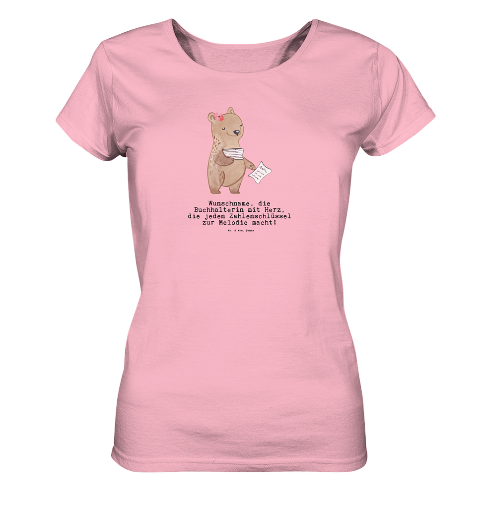 Personalisiertes Shirt Damen Buchhalterin mit Herz T-Shirt, Shirt, Tshirt, Lustiges T-Shirt, T-Shirt mit Spruch, Party, Junggesellenabschied, Jubiläum, Geburstag, Herrn, Damen, Männer, Frauen, Schlafshirt, Nachthemd, Sprüche, Beruf, Ausbildung, Abschied, Rente, Kollege, Kollegin, Geschenk, Schenken, Arbeitskollege, Mitarbeiter, Firma, Danke, Dankeschön, Buchhalter, in Bürojob, Backoffice Mitarbeiterin, Angestellte