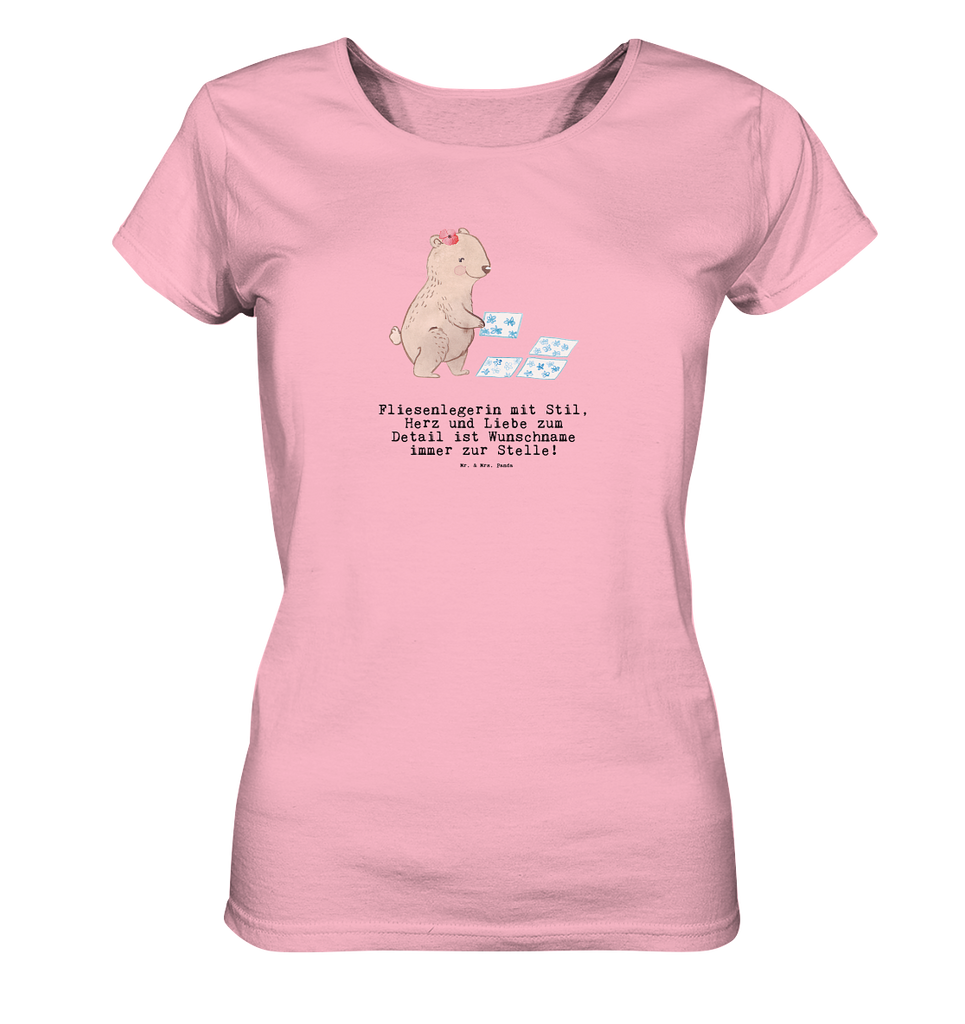 Personalisiertes Shirt Damen Fliesenlegerin mit Herz T-Shirt, Shirt, Tshirt, Lustiges T-Shirt, T-Shirt mit Spruch, Party, Junggesellenabschied, Jubiläum, Geburstag, Herrn, Damen, Männer, Frauen, Schlafshirt, Nachthemd, Sprüche, Beruf, Ausbildung, Abschied, Rente, Kollege, Kollegin, Geschenk, Schenken, Arbeitskollege, Mitarbeiter, Firma, Danke, Dankeschön, Fliesenlegerin, Gesellenprüfung, Fliesenlegermeisterin, Fliesenlegerbetrieb, Fliesenfachhandel, Handwerk
