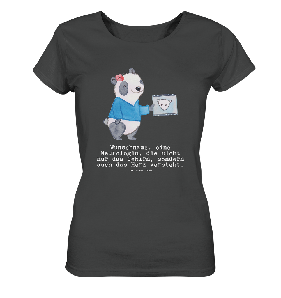 Personalisiertes Shirt Damen Neurologin mit Herz T-Shirt, Shirt, Tshirt, Lustiges T-Shirt, T-Shirt mit Spruch, Party, Junggesellenabschied, Jubiläum, Geburstag, Herrn, Damen, Männer, Frauen, Schlafshirt, Nachthemd, Sprüche, Beruf, Ausbildung, Abschied, Rente, Kollege, Kollegin, Geschenk, Schenken, Arbeitskollege, Mitarbeiter, Firma, Danke, Dankeschön, Neurologin, Neurologie, Mediziner, Medizinstudium