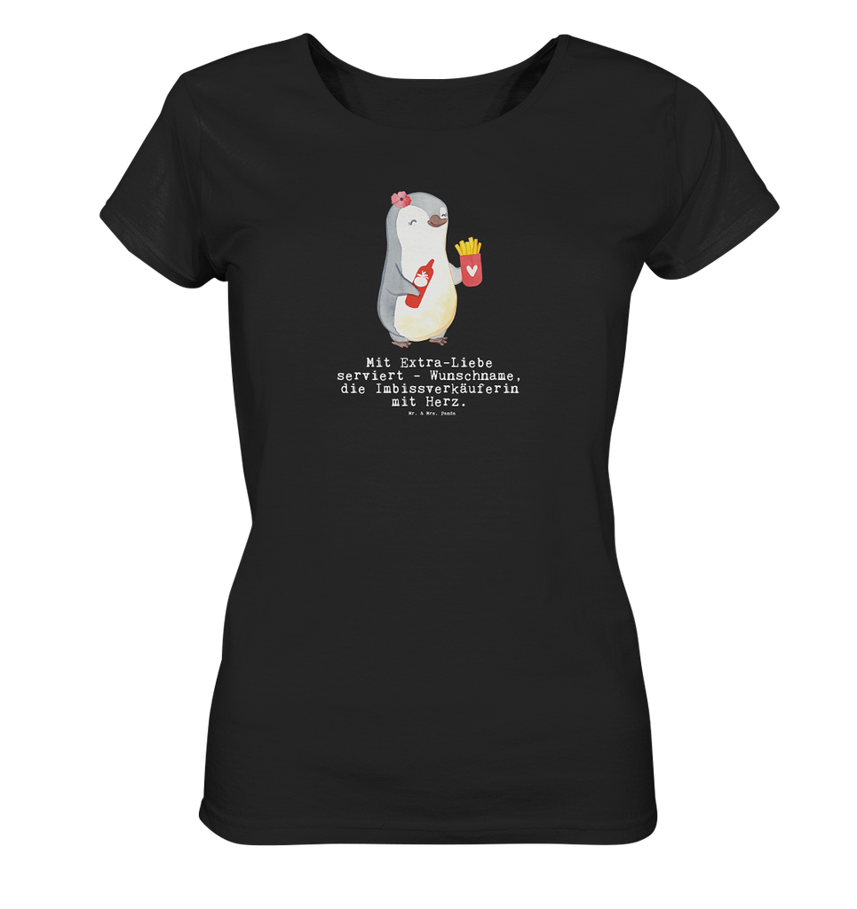 Personalisiertes Shirt Damen Imbissverkäuferin mit Herz T-Shirt, Shirt, Tshirt, Lustiges T-Shirt, T-Shirt mit Spruch, Party, Junggesellenabschied, Jubiläum, Geburstag, Herrn, Damen, Männer, Frauen, Schlafshirt, Nachthemd, Sprüche, Beruf, Ausbildung, Abschied, Rente, Kollege, Kollegin, Geschenk, Schenken, Arbeitskollege, Mitarbeiter, Firma, Danke, Dankeschön, Imbissbesitzerin, Imibissverkäuferin, Pommesverkäuferin