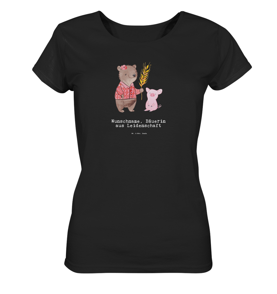 Personalisiertes Shirt Damen Bäuerin aus Leidenschaft T-Shirt, Shirt, Tshirt, Lustiges T-Shirt, T-Shirt mit Spruch, Party, Junggesellenabschied, Jubiläum, Geburstag, Herrn, Damen, Männer, Frauen, Schlafshirt, Nachthemd, Sprüche, Beruf, Ausbildung, Abschied, Rente, Kollege, Kollegin, Geschenk, Schenken, Arbeitskollege, Mitarbeiter, Firma, Danke, Dankeschön, Landwirtin, Bäuerin, Tierwirtin, Agronomin, Farmerin, Bauernhof