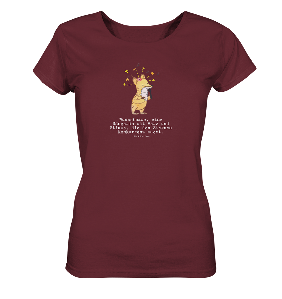 Personalisiertes Shirt Damen Sängerin mit Herz T-Shirt, Shirt, Tshirt, Lustiges T-Shirt, T-Shirt mit Spruch, Party, Junggesellenabschied, Jubiläum, Geburstag, Herrn, Damen, Männer, Frauen, Schlafshirt, Nachthemd, Sprüche, Beruf, Ausbildung, Abschied, Rente, Kollege, Kollegin, Geschenk, Schenken, Arbeitskollege, Mitarbeiter, Firma, Danke, Dankeschön