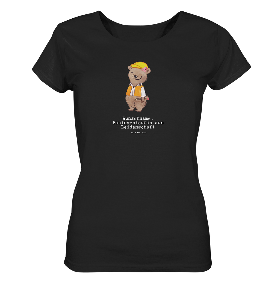 Personalisiertes Shirt Damen Bauingenieurin aus Leidenschaft T-Shirt, Shirt, Tshirt, Lustiges T-Shirt, T-Shirt mit Spruch, Party, Junggesellenabschied, Jubiläum, Geburstag, Herrn, Damen, Männer, Frauen, Schlafshirt, Nachthemd, Sprüche, Beruf, Ausbildung, Abschied, Rente, Kollege, Kollegin, Geschenk, Schenken, Arbeitskollege, Mitarbeiter, Firma, Danke, Dankeschön, Bauingenieurin, Statikerin, Ingeniuerin, Baustelle, Studium