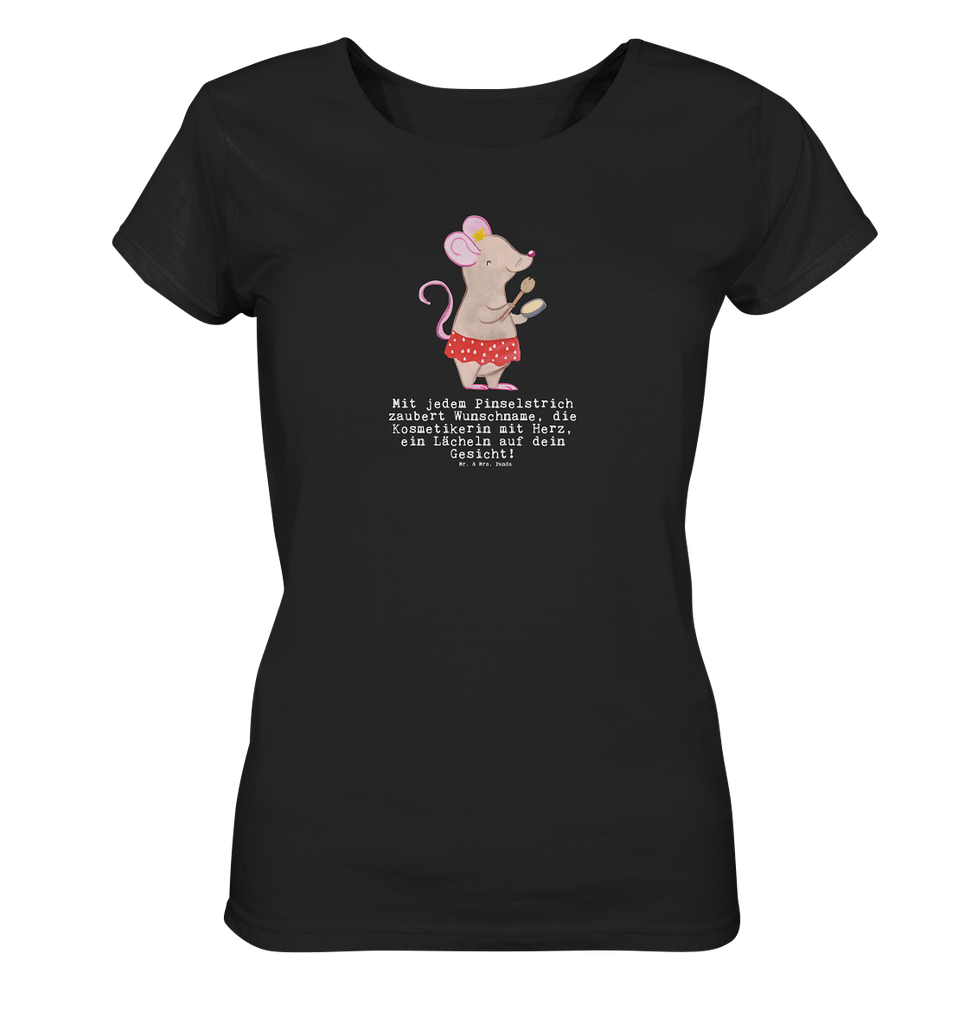 Personalisiertes Shirt Damen Kosmetikerin mit Herz T-Shirt, Shirt, Tshirt, Lustiges T-Shirt, T-Shirt mit Spruch, Party, Junggesellenabschied, Jubiläum, Geburstag, Herrn, Damen, Männer, Frauen, Schlafshirt, Nachthemd, Sprüche, Beruf, Ausbildung, Abschied, Rente, Kollege, Kollegin, Geschenk, Schenken, Arbeitskollege, Mitarbeiter, Firma, Danke, Dankeschön, Kosmetikerin, Make Up Artist, Maskenbildnerin, Visagistin, Beauty Salon, Kosmetikstudio, Eröffnung