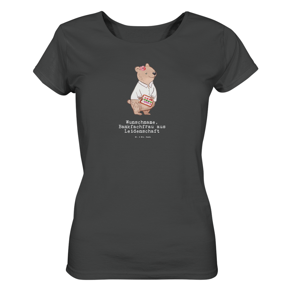 Personalisiertes Shirt Damen Bankfachfrau aus Leidenschaft T-Shirt, Shirt, Tshirt, Lustiges T-Shirt, T-Shirt mit Spruch, Party, Junggesellenabschied, Jubiläum, Geburstag, Herrn, Damen, Männer, Frauen, Schlafshirt, Nachthemd, Sprüche, Beruf, Ausbildung, Abschied, Rente, Kollege, Kollegin, Geschenk, Schenken, Arbeitskollege, Mitarbeiter, Firma, Danke, Dankeschön, Bankfachfrau, Bankangestellte, Bänkerin, Bankberaterin