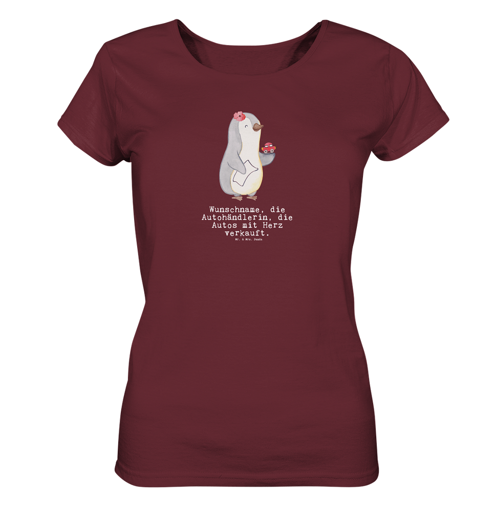 Personalisiertes Shirt Damen Autohändlerin mit Herz T-Shirt, Shirt, Tshirt, Lustiges T-Shirt, T-Shirt mit Spruch, Party, Junggesellenabschied, Jubiläum, Geburstag, Herrn, Damen, Männer, Frauen, Schlafshirt, Nachthemd, Sprüche, Beruf, Ausbildung, Abschied, Rente, Kollege, Kollegin, Geschenk, Schenken, Arbeitskollege, Mitarbeiter, Firma, Danke, Dankeschön, Autohändlerin, Eröffnung Autohaus, Autohandel, Gebrauchtwagenhändlerin, Autoverkäuferin
