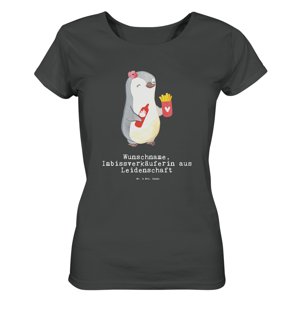 Personalisiertes Shirt Damen Imbissverkäuferin aus Leidenschaft T-Shirt, Shirt, Tshirt, Lustiges T-Shirt, T-Shirt mit Spruch, Party, Junggesellenabschied, Jubiläum, Geburstag, Herrn, Damen, Männer, Frauen, Schlafshirt, Nachthemd, Sprüche, Beruf, Ausbildung, Abschied, Rente, Kollege, Kollegin, Geschenk, Schenken, Arbeitskollege, Mitarbeiter, Firma, Danke, Dankeschön, Imbissbesitzerin, Imibissverkäuferin, Pommesverkäuferin