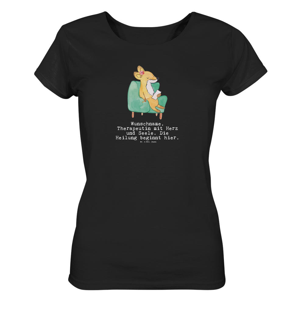 Personalisiertes Shirt Damen Therapeutin mit Herz T-Shirt, Shirt, Tshirt, Lustiges T-Shirt, T-Shirt mit Spruch, Party, Junggesellenabschied, Jubiläum, Geburstag, Herrn, Damen, Männer, Frauen, Schlafshirt, Nachthemd, Sprüche, Beruf, Ausbildung, Abschied, Rente, Kollege, Kollegin, Geschenk, Schenken, Arbeitskollege, Mitarbeiter, Firma, Danke, Dankeschön
