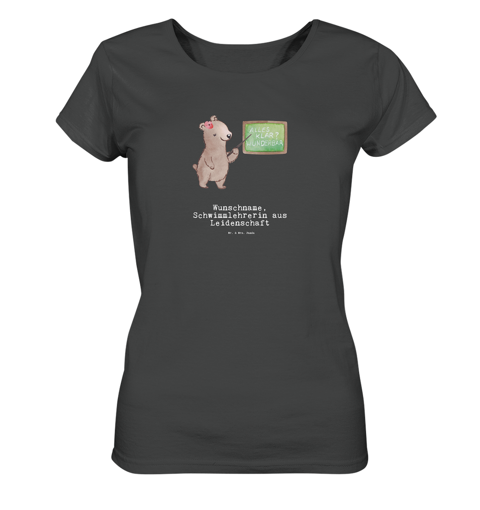 Personalisiertes Shirt Damen Schwimmlehrerin aus Leidenschaft T-Shirt, Shirt, Tshirt, Lustiges T-Shirt, T-Shirt mit Spruch, Party, Junggesellenabschied, Jubiläum, Geburstag, Herrn, Damen, Männer, Frauen, Schlafshirt, Nachthemd, Sprüche, Beruf, Ausbildung, Abschied, Rente, Kollege, Kollegin, Geschenk, Schenken, Arbeitskollege, Mitarbeiter, Firma, Danke, Dankeschön, Schwimmlehrerin, Schwimmbad, Schwimmschule, Schwimmverein