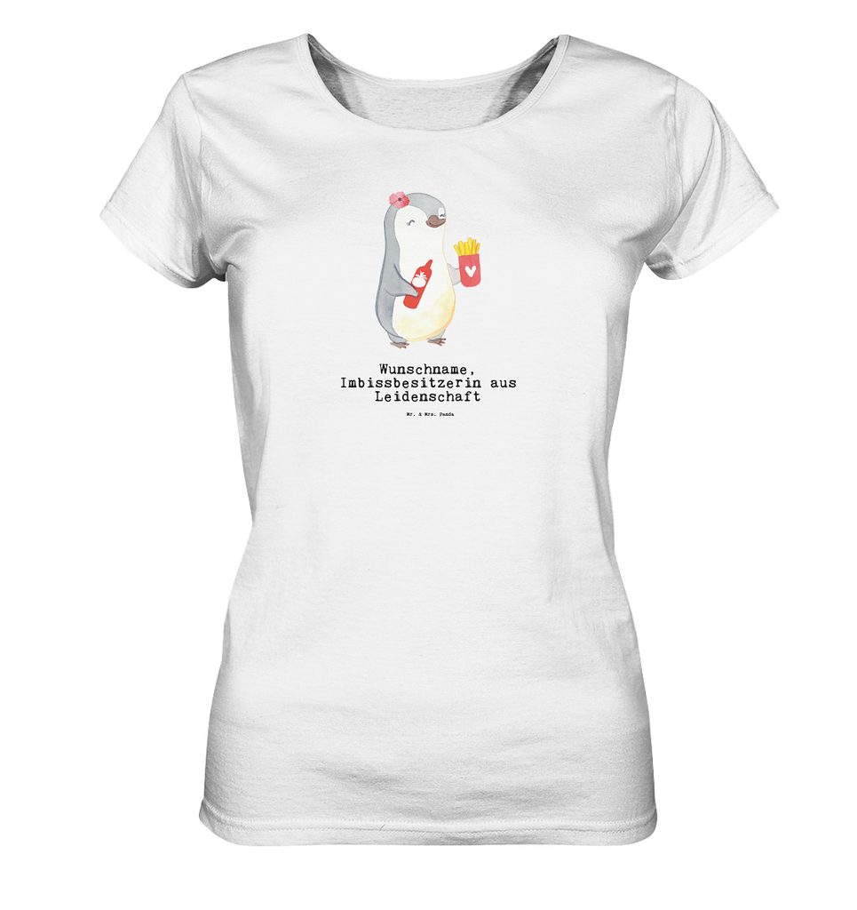 Personalisiertes Shirt Damen Imbissbesitzerin aus Leidenschaft T-Shirt, Shirt, Tshirt, Lustiges T-Shirt, T-Shirt mit Spruch, Party, Junggesellenabschied, Jubiläum, Geburstag, Herrn, Damen, Männer, Frauen, Schlafshirt, Nachthemd, Sprüche, Beruf, Ausbildung, Abschied, Rente, Kollege, Kollegin, Geschenk, Schenken, Arbeitskollege, Mitarbeiter, Firma, Danke, Dankeschön, Imbissbesitzerin, Imibissverkäuferin, Pommesverkäuferin, Pommesliebe