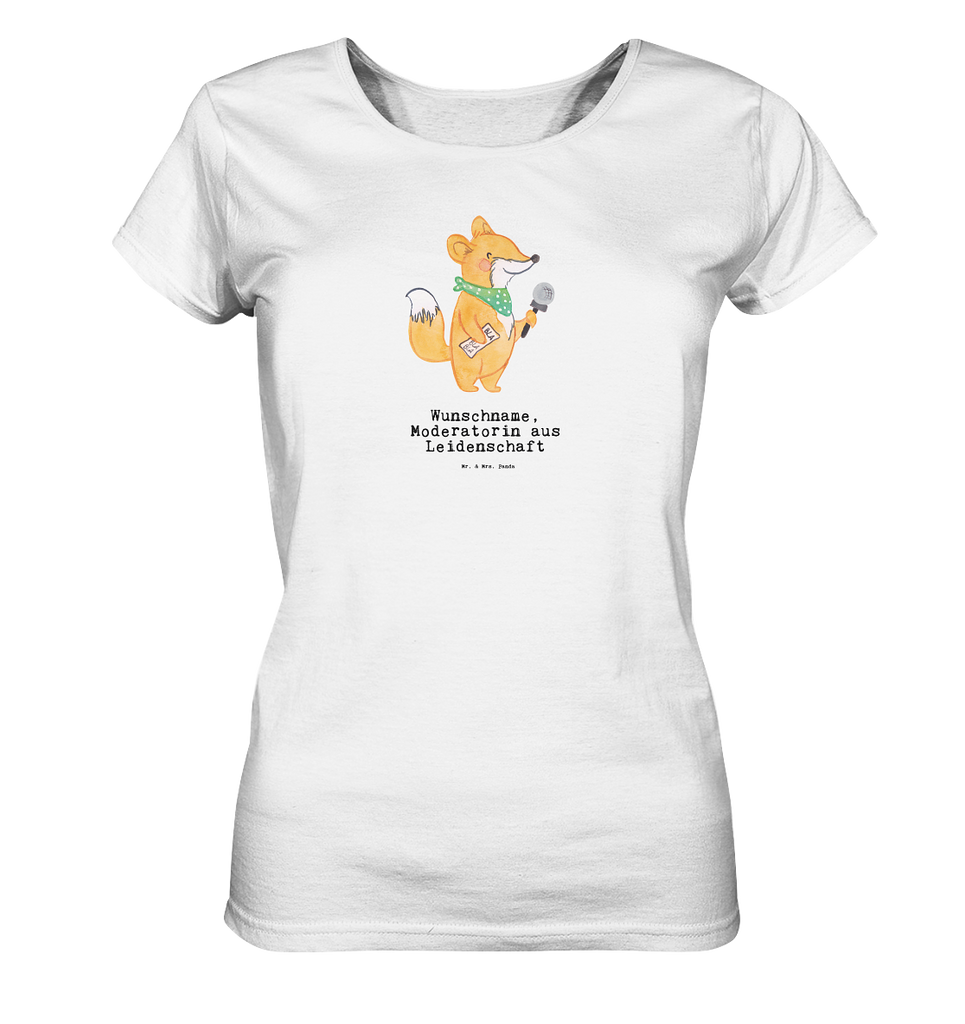 Personalisiertes Shirt Damen Moderatorin aus Leidenschaft T-Shirt, Shirt, Tshirt, Lustiges T-Shirt, T-Shirt mit Spruch, Party, Junggesellenabschied, Jubiläum, Geburstag, Herrn, Damen, Männer, Frauen, Schlafshirt, Nachthemd, Sprüche, Beruf, Ausbildung, Abschied, Rente, Kollege, Kollegin, Geschenk, Schenken, Arbeitskollege, Mitarbeiter, Firma, Danke, Dankeschön