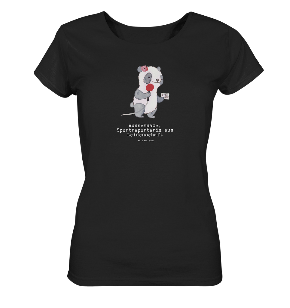Personalisiertes Shirt Damen Sportreporterin aus Leidenschaft T-Shirt, Shirt, Tshirt, Lustiges T-Shirt, T-Shirt mit Spruch, Party, Junggesellenabschied, Jubiläum, Geburstag, Herrn, Damen, Männer, Frauen, Schlafshirt, Nachthemd, Sprüche, Beruf, Ausbildung, Abschied, Rente, Kollege, Kollegin, Geschenk, Schenken, Arbeitskollege, Mitarbeiter, Firma, Danke, Dankeschön
