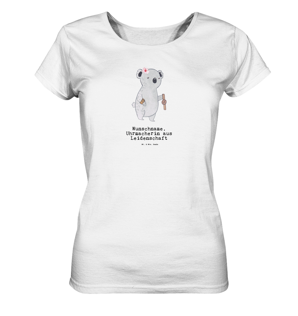 Personalisiertes Shirt Damen Uhrmacherin aus Leidenschaft T-Shirt, Shirt, Tshirt, Lustiges T-Shirt, T-Shirt mit Spruch, Party, Junggesellenabschied, Jubiläum, Geburstag, Herrn, Damen, Männer, Frauen, Schlafshirt, Nachthemd, Sprüche, Beruf, Ausbildung, Abschied, Rente, Kollege, Kollegin, Geschenk, Schenken, Arbeitskollege, Mitarbeiter, Firma, Danke, Dankeschön
