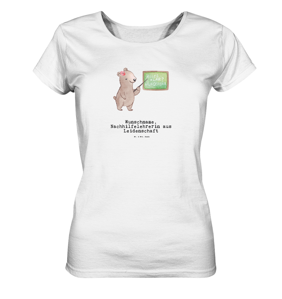Personalisiertes Shirt Damen Nachhilfelehrerin aus Leidenschaft T-Shirt, Shirt, Tshirt, Lustiges T-Shirt, T-Shirt mit Spruch, Party, Junggesellenabschied, Jubiläum, Geburstag, Herrn, Damen, Männer, Frauen, Schlafshirt, Nachthemd, Sprüche, Beruf, Ausbildung, Abschied, Rente, Kollege, Kollegin, Geschenk, Schenken, Arbeitskollege, Mitarbeiter, Firma, Danke, Dankeschön, Nachhilfelehrerin, Nachhilfeschule, Nachhilfeunterricht