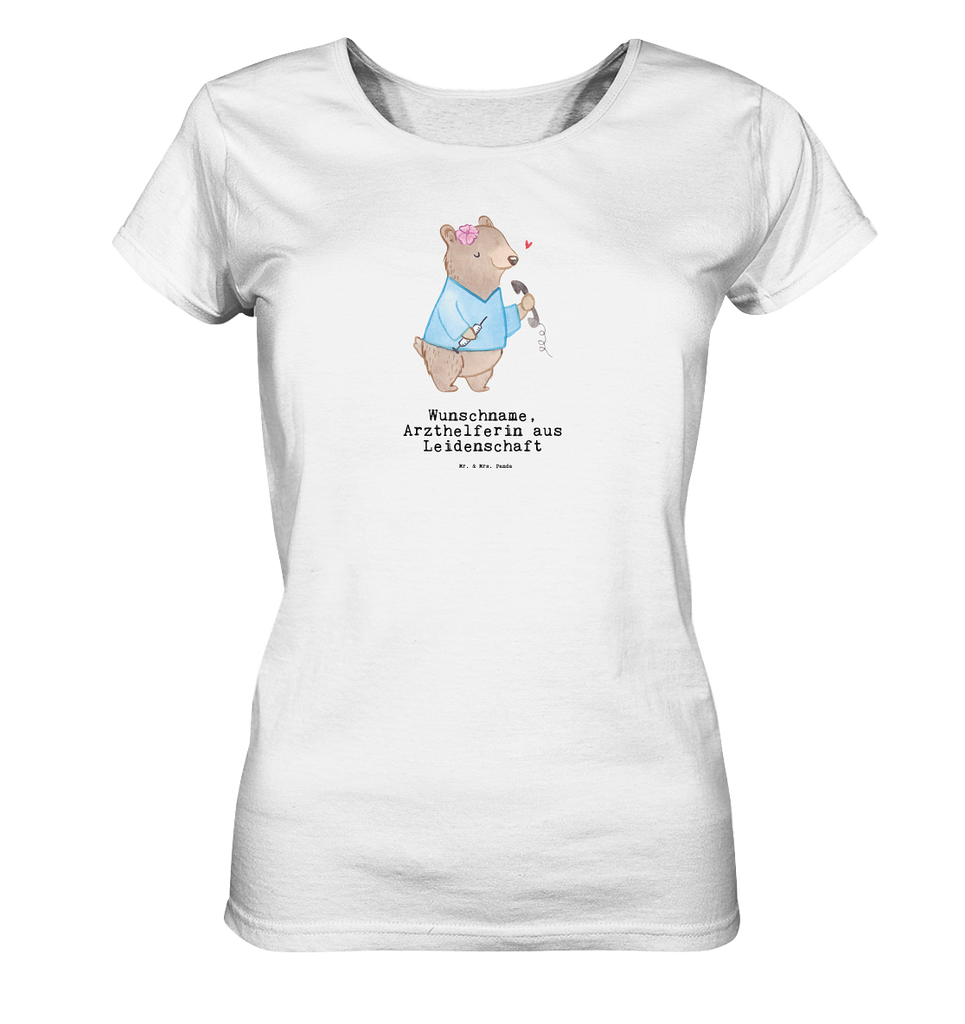 Personalisiertes Shirt Damen Arzthelferin aus Leidenschaft T-Shirt, Shirt, Tshirt, Lustiges T-Shirt, T-Shirt mit Spruch, Party, Junggesellenabschied, Jubiläum, Geburstag, Herrn, Damen, Männer, Frauen, Schlafshirt, Nachthemd, Sprüche, Beruf, Ausbildung, Abschied, Rente, Kollege, Kollegin, Geschenk, Schenken, Arbeitskollege, Mitarbeiter, Firma, Danke, Dankeschön, Arzthelferin, Medizinische Fachangestellte