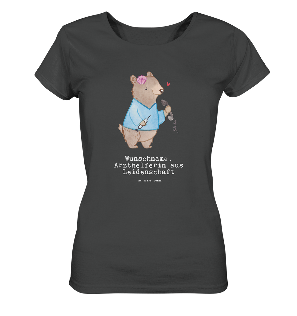 Personalisiertes Shirt Damen Arzthelferin aus Leidenschaft T-Shirt, Shirt, Tshirt, Lustiges T-Shirt, T-Shirt mit Spruch, Party, Junggesellenabschied, Jubiläum, Geburstag, Herrn, Damen, Männer, Frauen, Schlafshirt, Nachthemd, Sprüche, Beruf, Ausbildung, Abschied, Rente, Kollege, Kollegin, Geschenk, Schenken, Arbeitskollege, Mitarbeiter, Firma, Danke, Dankeschön, Arzthelferin, Medizinische Fachangestellte