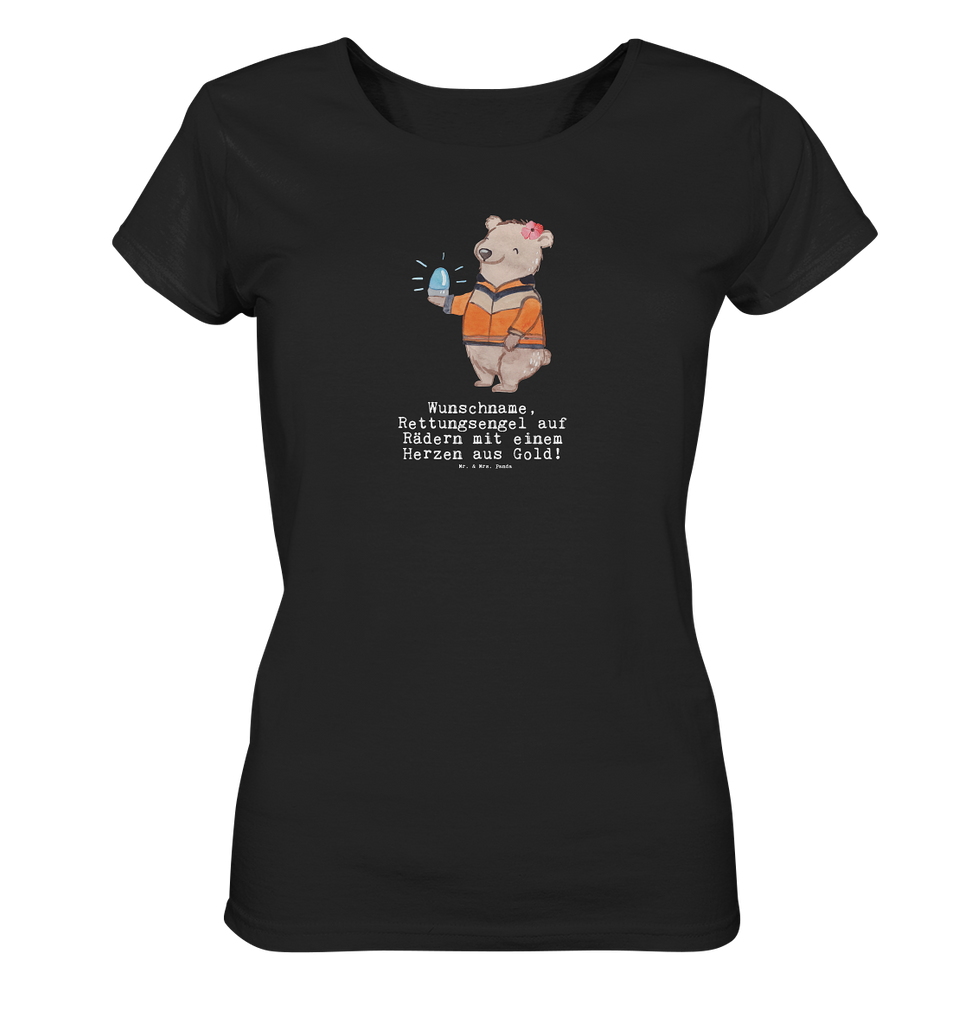 Personalisiertes Shirt Damen Rettungswagenfahrerin mit Herz T-Shirt, Shirt, Tshirt, Lustiges T-Shirt, T-Shirt mit Spruch, Party, Junggesellenabschied, Jubiläum, Geburstag, Herrn, Damen, Männer, Frauen, Schlafshirt, Nachthemd, Sprüche, Beruf, Ausbildung, Abschied, Rente, Kollege, Kollegin, Geschenk, Schenken, Arbeitskollege, Mitarbeiter, Firma, Danke, Dankeschön