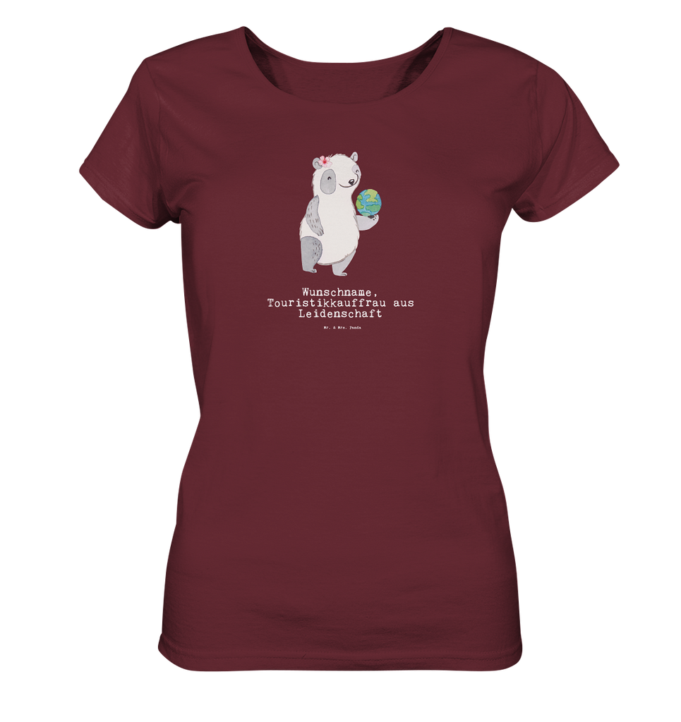 Personalisiertes Shirt Damen Touristikkauffrau aus Leidenschaft T-Shirt, Shirt, Tshirt, Lustiges T-Shirt, T-Shirt mit Spruch, Party, Junggesellenabschied, Jubiläum, Geburstag, Herrn, Damen, Männer, Frauen, Schlafshirt, Nachthemd, Sprüche, Beruf, Ausbildung, Abschied, Rente, Kollege, Kollegin, Geschenk, Schenken, Arbeitskollege, Mitarbeiter, Firma, Danke, Dankeschön