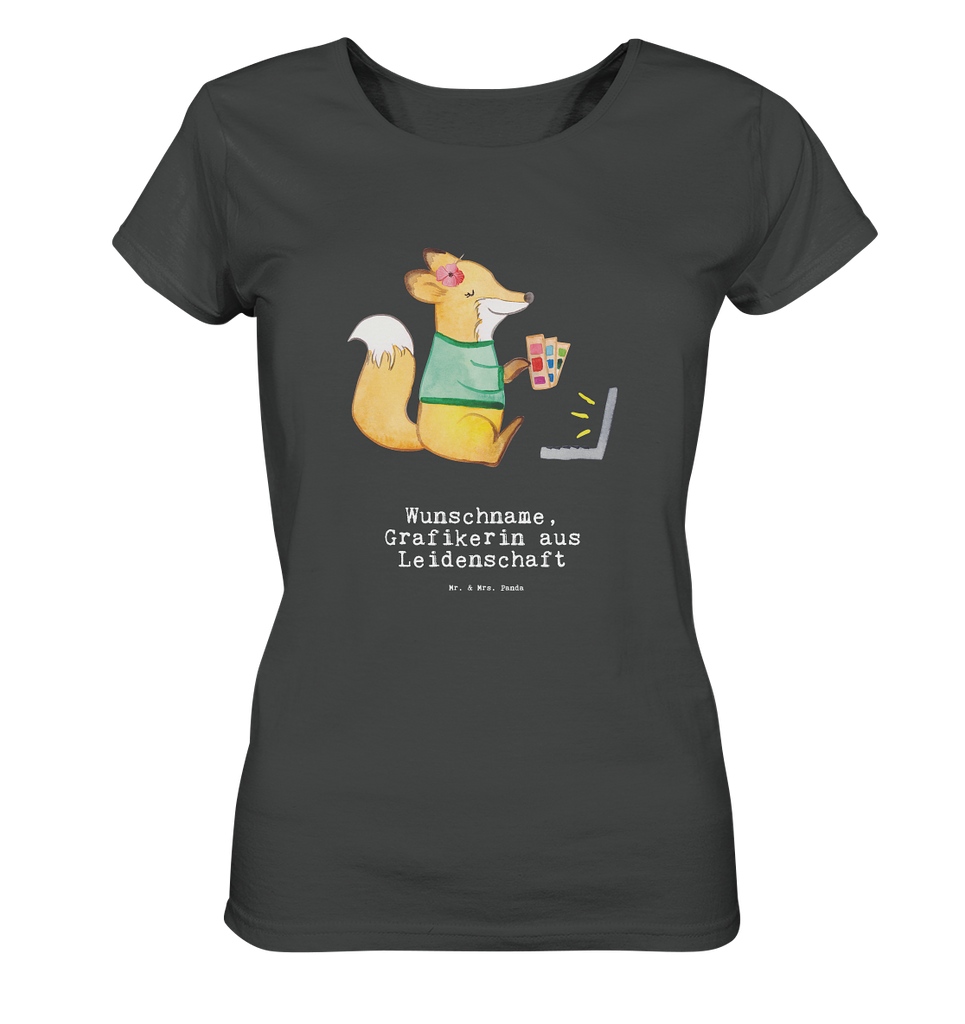 Personalisiertes Shirt Damen Grafikerin aus Leidenschaft T-Shirt, Shirt, Tshirt, Lustiges T-Shirt, T-Shirt mit Spruch, Party, Junggesellenabschied, Jubiläum, Geburstag, Herrn, Damen, Männer, Frauen, Schlafshirt, Nachthemd, Sprüche, Beruf, Ausbildung, Abschied, Rente, Kollege, Kollegin, Geschenk, Schenken, Arbeitskollege, Mitarbeiter, Firma, Danke, Dankeschön, Grafikerin, Designer, Mediengestalter, Grafikdesignerin