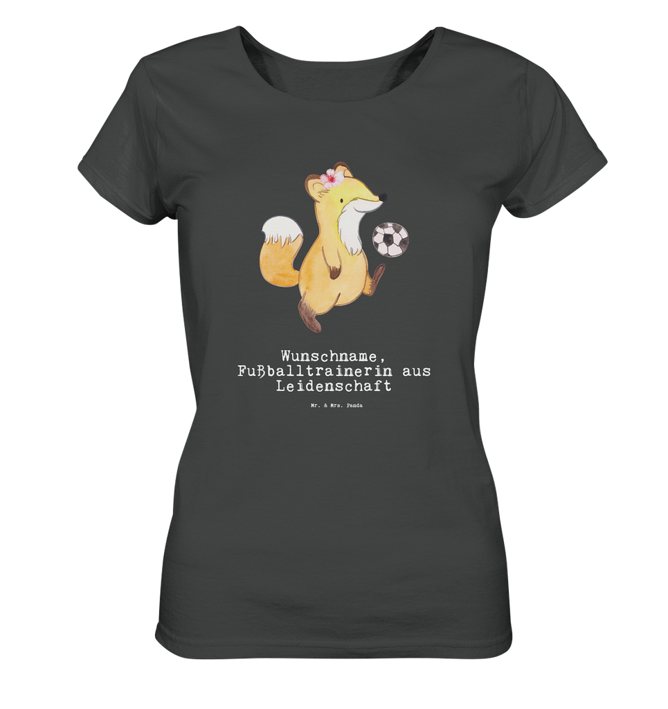 Personalisiertes Shirt Damen Fußballtrainerin aus Leidenschaft T-Shirt, Shirt, Tshirt, Lustiges T-Shirt, T-Shirt mit Spruch, Party, Junggesellenabschied, Jubiläum, Geburstag, Herrn, Damen, Männer, Frauen, Schlafshirt, Nachthemd, Sprüche, Beruf, Ausbildung, Abschied, Rente, Kollege, Kollegin, Geschenk, Schenken, Arbeitskollege, Mitarbeiter, Firma, Danke, Dankeschön, Fußballtrainerin, Fußballspiel, Glücksbringer, Verein Fußball