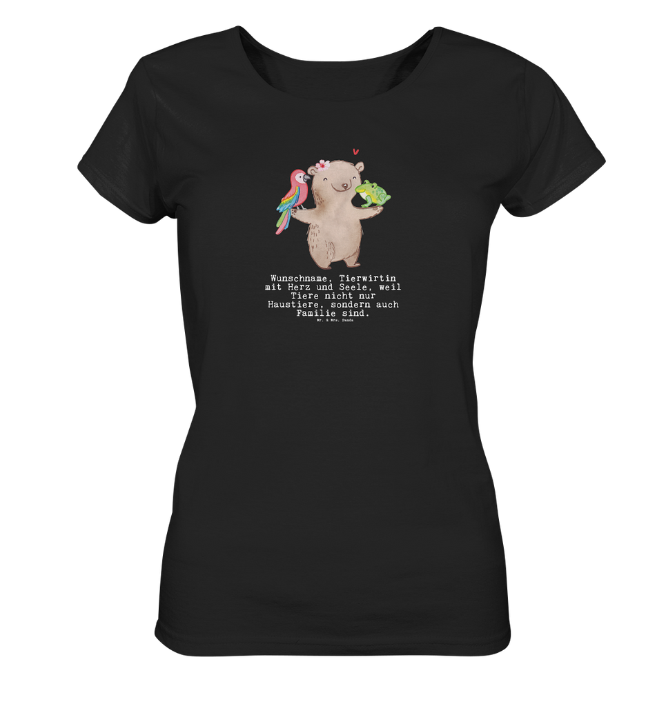 Personalisiertes Shirt Damen Tierwirtin mit Herz T-Shirt, Shirt, Tshirt, Lustiges T-Shirt, T-Shirt mit Spruch, Party, Junggesellenabschied, Jubiläum, Geburstag, Herrn, Damen, Männer, Frauen, Schlafshirt, Nachthemd, Sprüche, Beruf, Ausbildung, Abschied, Rente, Kollege, Kollegin, Geschenk, Schenken, Arbeitskollege, Mitarbeiter, Firma, Danke, Dankeschön, Landwirtin, Bäuerin, Tierwirtin, Agronomin, Farmerin, Bauernhof