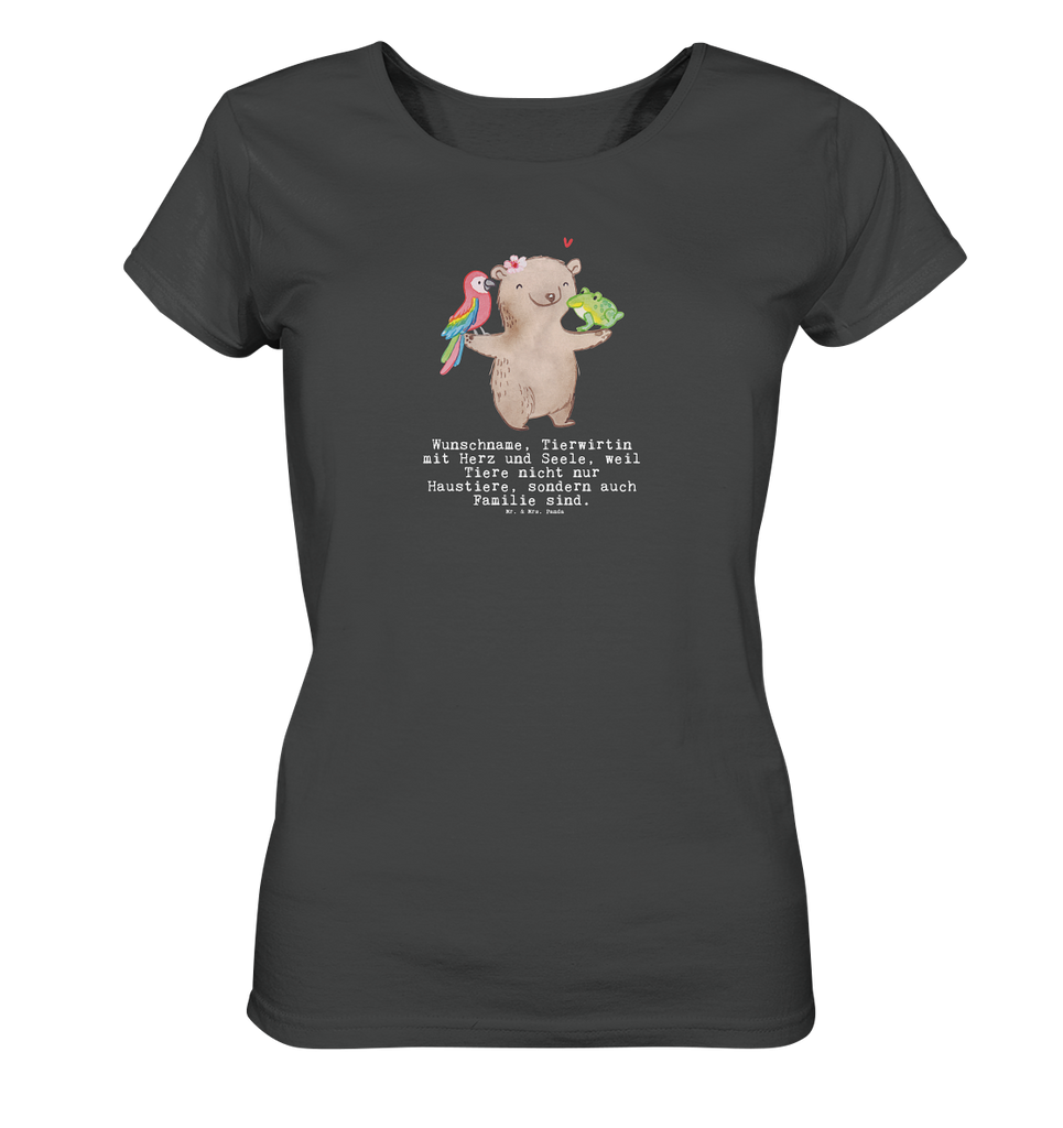 Personalisiertes Shirt Damen Tierwirtin mit Herz T-Shirt, Shirt, Tshirt, Lustiges T-Shirt, T-Shirt mit Spruch, Party, Junggesellenabschied, Jubiläum, Geburstag, Herrn, Damen, Männer, Frauen, Schlafshirt, Nachthemd, Sprüche, Beruf, Ausbildung, Abschied, Rente, Kollege, Kollegin, Geschenk, Schenken, Arbeitskollege, Mitarbeiter, Firma, Danke, Dankeschön, Landwirtin, Bäuerin, Tierwirtin, Agronomin, Farmerin, Bauernhof