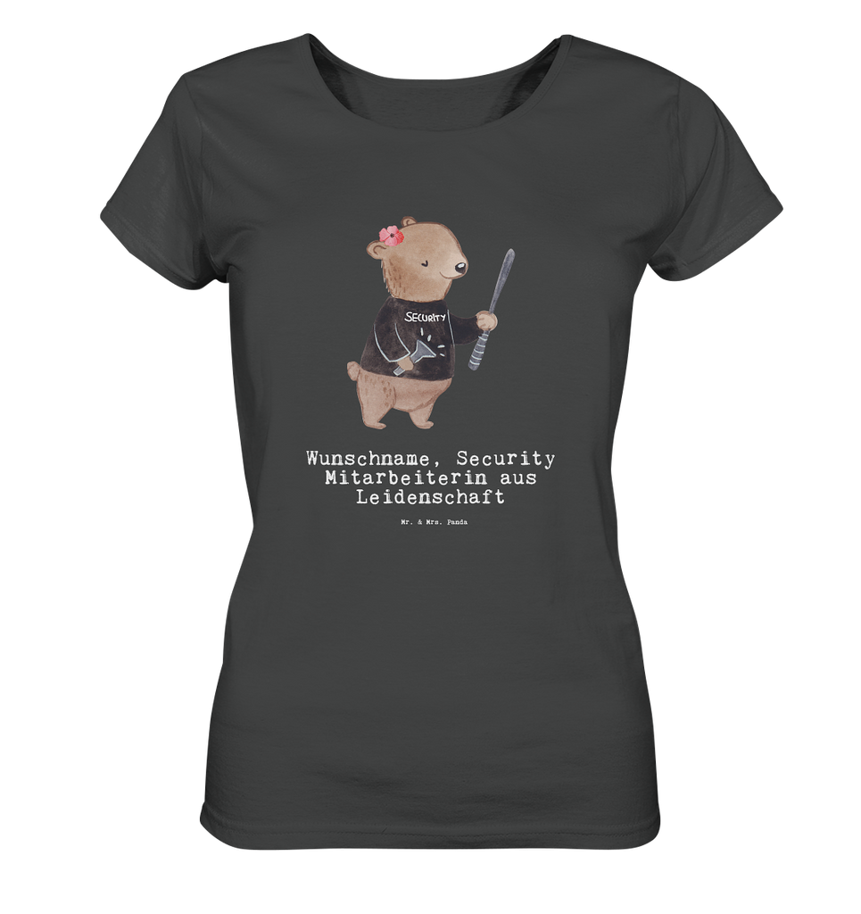 Personalisiertes Shirt Damen Security Mitarbeiterin aus Leidenschaft T-Shirt, Shirt, Tshirt, Lustiges T-Shirt, T-Shirt mit Spruch, Party, Junggesellenabschied, Jubiläum, Geburstag, Herrn, Damen, Männer, Frauen, Schlafshirt, Nachthemd, Sprüche, Beruf, Ausbildung, Abschied, Rente, Kollege, Kollegin, Geschenk, Schenken, Arbeitskollege, Mitarbeiter, Firma, Danke, Dankeschön