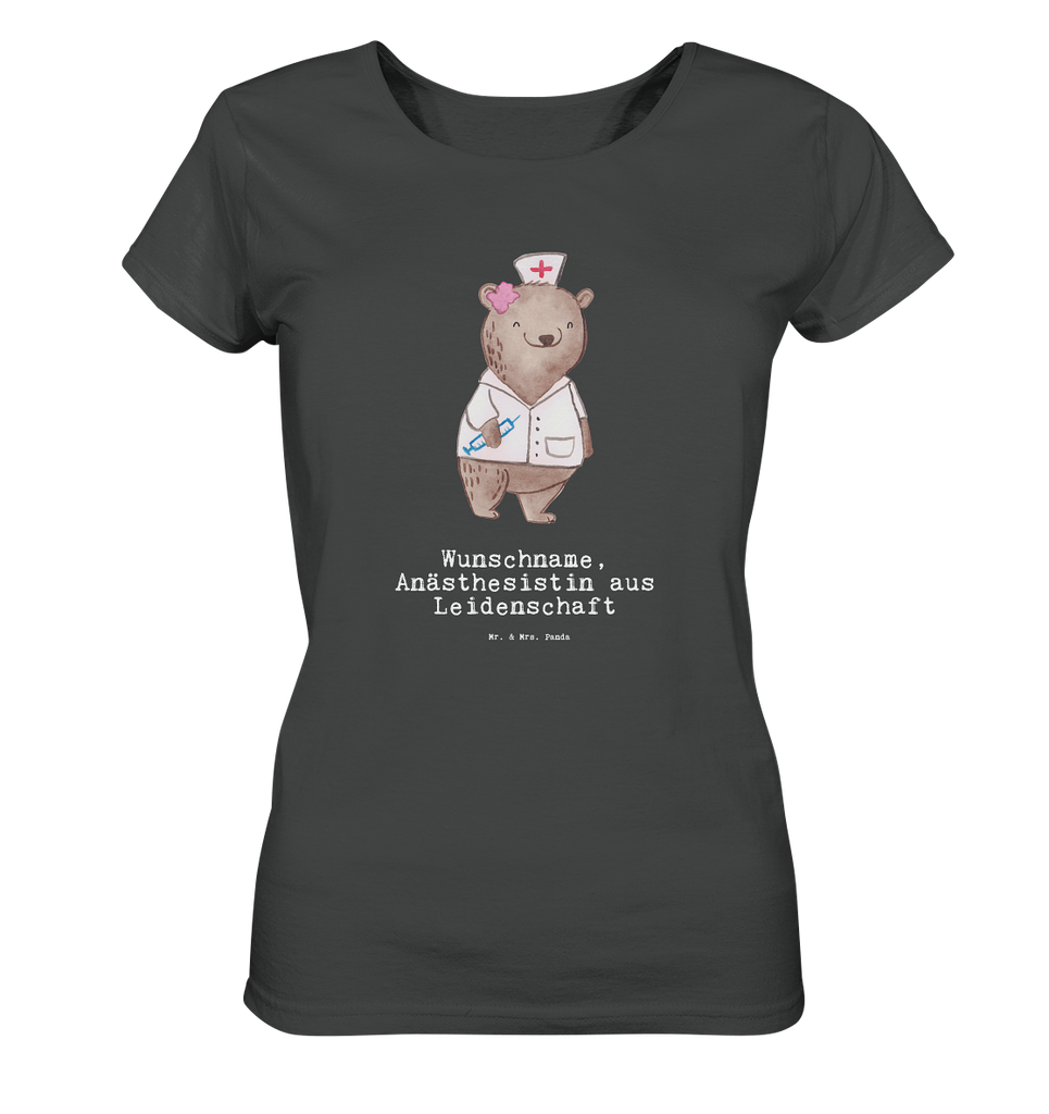 Personalisiertes Shirt Damen Anästhesistin aus Leidenschaft T-Shirt, Shirt, Tshirt, Lustiges T-Shirt, T-Shirt mit Spruch, Party, Junggesellenabschied, Jubiläum, Geburstag, Herrn, Damen, Männer, Frauen, Schlafshirt, Nachthemd, Sprüche, Beruf, Ausbildung, Abschied, Rente, Kollege, Kollegin, Geschenk, Schenken, Arbeitskollege, Mitarbeiter, Firma, Danke, Dankeschön, Anästhesistin, Narkoseärztin, Anästhesie, Krankenhaus, Studium