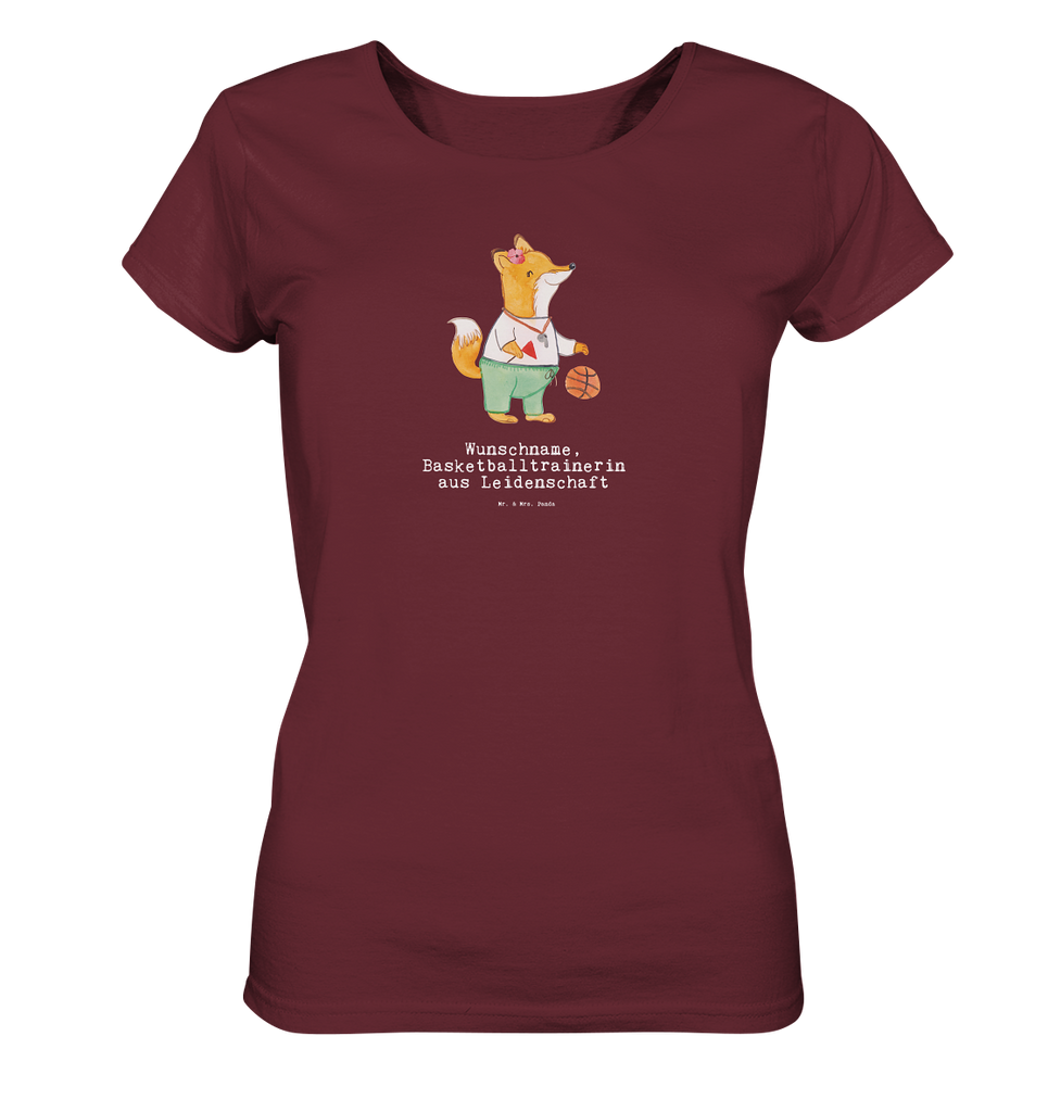 Personalisiertes Shirt Damen Basketballtrainerin aus Leidenschaft T-Shirt, Shirt, Tshirt, Lustiges T-Shirt, T-Shirt mit Spruch, Party, Junggesellenabschied, Jubiläum, Geburstag, Herrn, Damen, Männer, Frauen, Schlafshirt, Nachthemd, Sprüche, Beruf, Ausbildung, Abschied, Rente, Kollege, Kollegin, Geschenk, Schenken, Arbeitskollege, Mitarbeiter, Firma, Danke, Dankeschön, Basketballtrainerin, Basketball, Sport, Ballsport, Basketballcoach, Basketballerin, Verein
