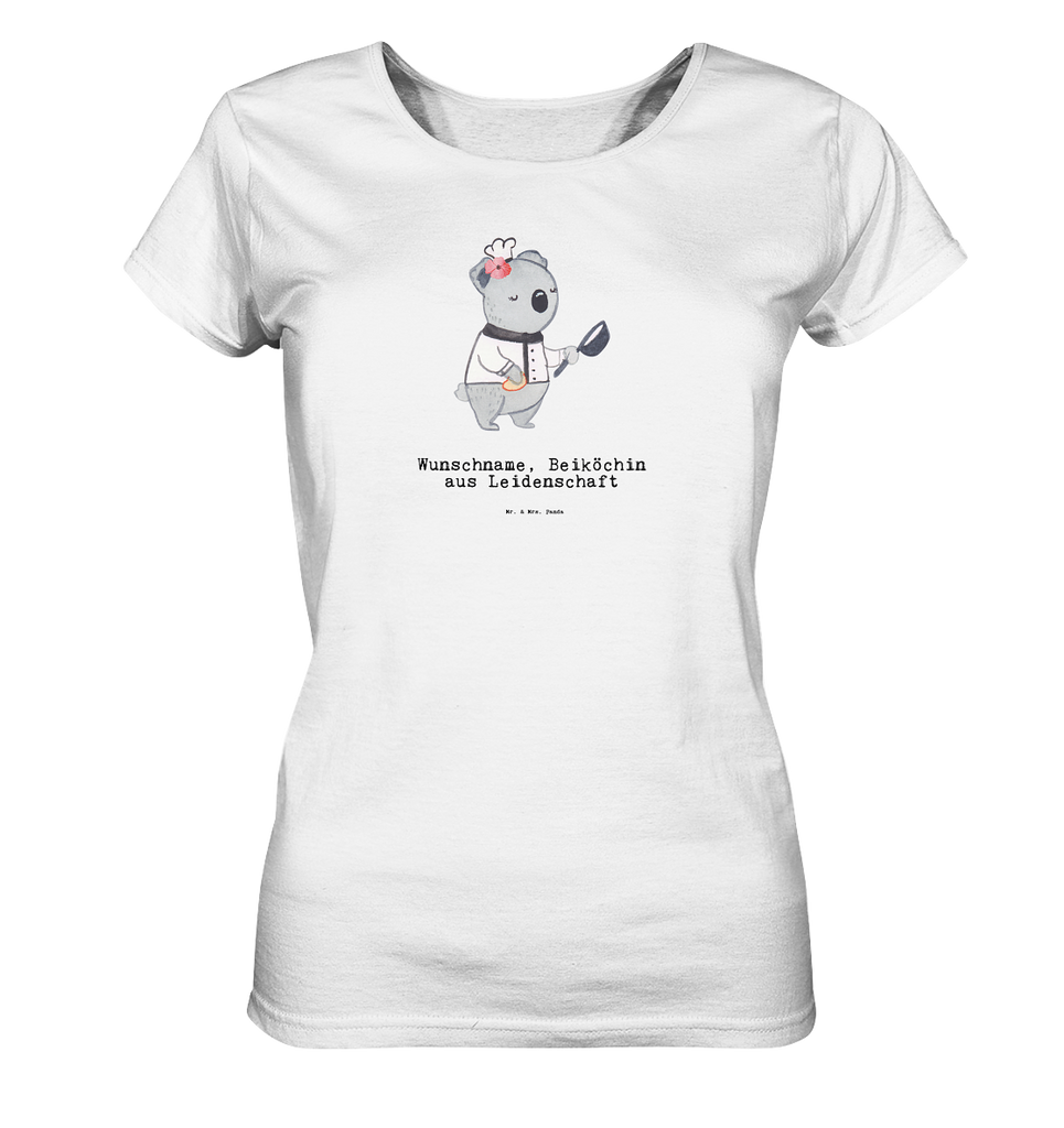 Personalisiertes Shirt Damen Beiköchin aus Leidenschaft T-Shirt, Shirt, Tshirt, Lustiges T-Shirt, T-Shirt mit Spruch, Party, Junggesellenabschied, Jubiläum, Geburstag, Herrn, Damen, Männer, Frauen, Schlafshirt, Nachthemd, Sprüche, Beruf, Ausbildung, Abschied, Rente, Kollege, Kollegin, Geschenk, Schenken, Arbeitskollege, Mitarbeiter, Firma, Danke, Dankeschön, Beiköchin, Spülhilfe, Hilfsköchin, Jungkoch, Küchenhilfe, Gastronomie, Restaurant, Köchin