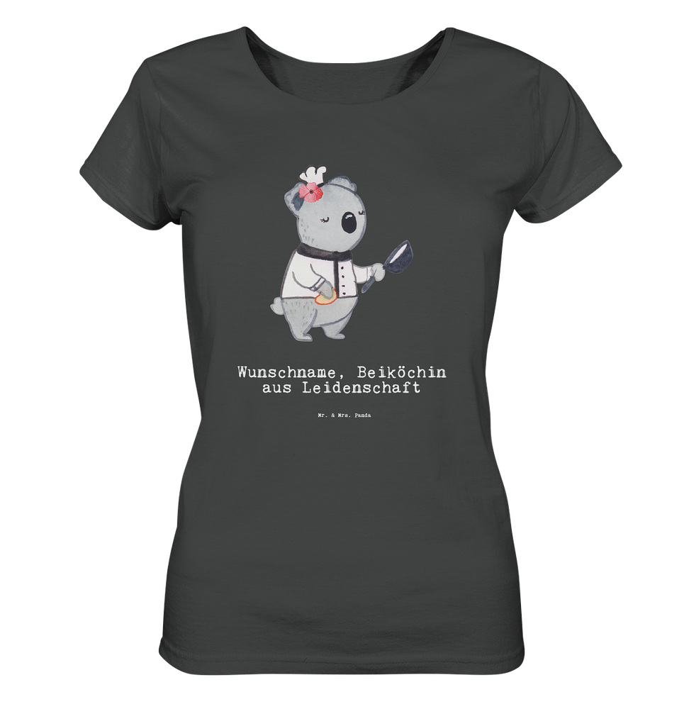 Personalisiertes Shirt Damen Beiköchin aus Leidenschaft T-Shirt, Shirt, Tshirt, Lustiges T-Shirt, T-Shirt mit Spruch, Party, Junggesellenabschied, Jubiläum, Geburstag, Herrn, Damen, Männer, Frauen, Schlafshirt, Nachthemd, Sprüche, Beruf, Ausbildung, Abschied, Rente, Kollege, Kollegin, Geschenk, Schenken, Arbeitskollege, Mitarbeiter, Firma, Danke, Dankeschön, Beiköchin, Spülhilfe, Hilfsköchin, Jungkoch, Küchenhilfe, Gastronomie, Restaurant, Köchin