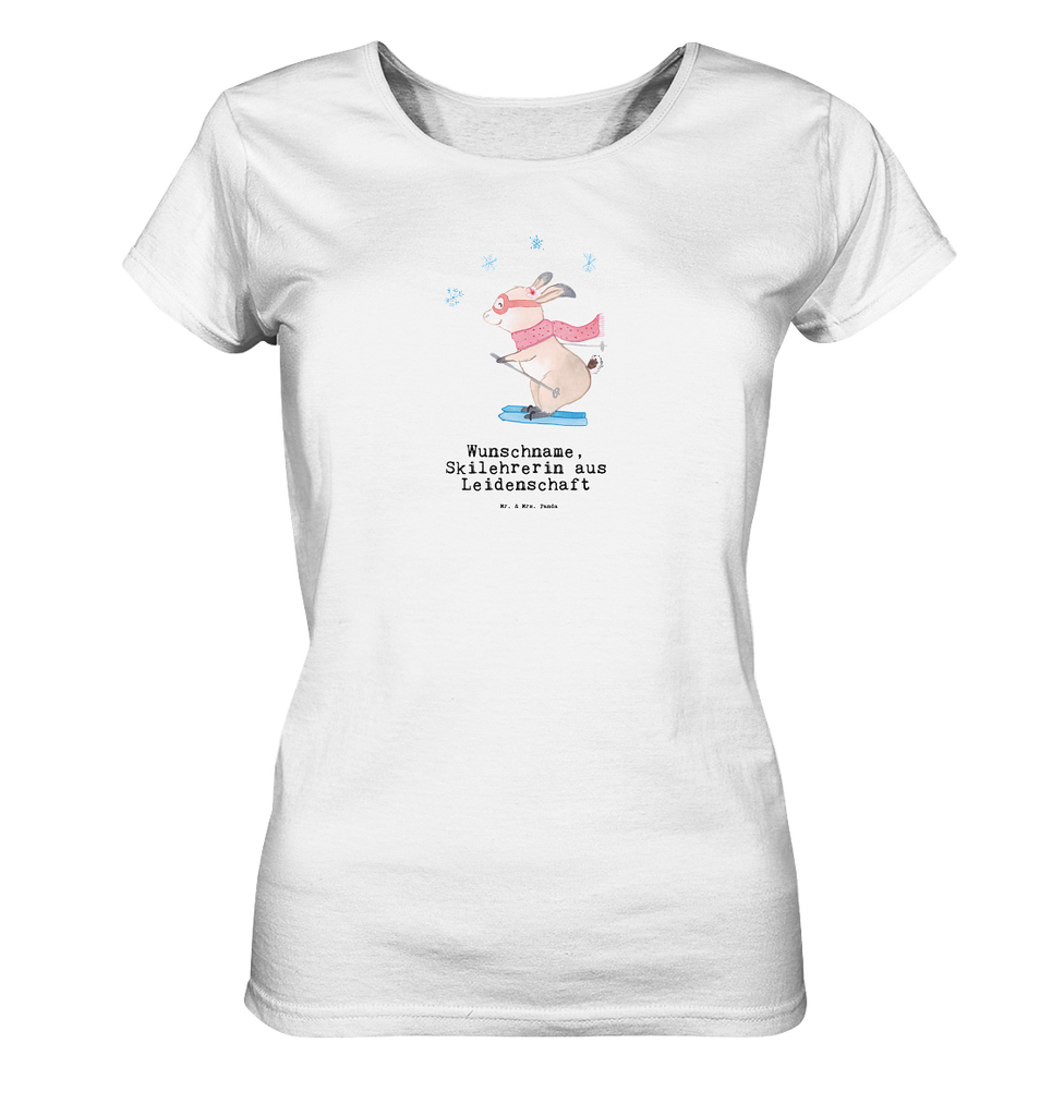 Personalisiertes Shirt Damen Skilehrerin aus Leidenschaft T-Shirt, Shirt, Tshirt, Lustiges T-Shirt, T-Shirt mit Spruch, Party, Junggesellenabschied, Jubiläum, Geburstag, Herrn, Damen, Männer, Frauen, Schlafshirt, Nachthemd, Sprüche, Beruf, Ausbildung, Abschied, Rente, Kollege, Kollegin, Geschenk, Schenken, Arbeitskollege, Mitarbeiter, Firma, Danke, Dankeschön