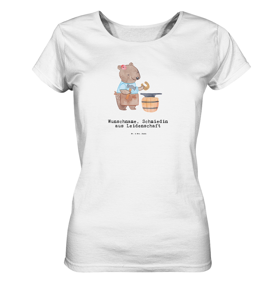 Personalisiertes Shirt Damen Schmiedin aus Leidenschaft T-Shirt, Shirt, Tshirt, Lustiges T-Shirt, T-Shirt mit Spruch, Party, Junggesellenabschied, Jubiläum, Geburstag, Herrn, Damen, Männer, Frauen, Schlafshirt, Nachthemd, Sprüche, Beruf, Ausbildung, Abschied, Rente, Kollege, Kollegin, Geschenk, Schenken, Arbeitskollege, Mitarbeiter, Firma, Danke, Dankeschön