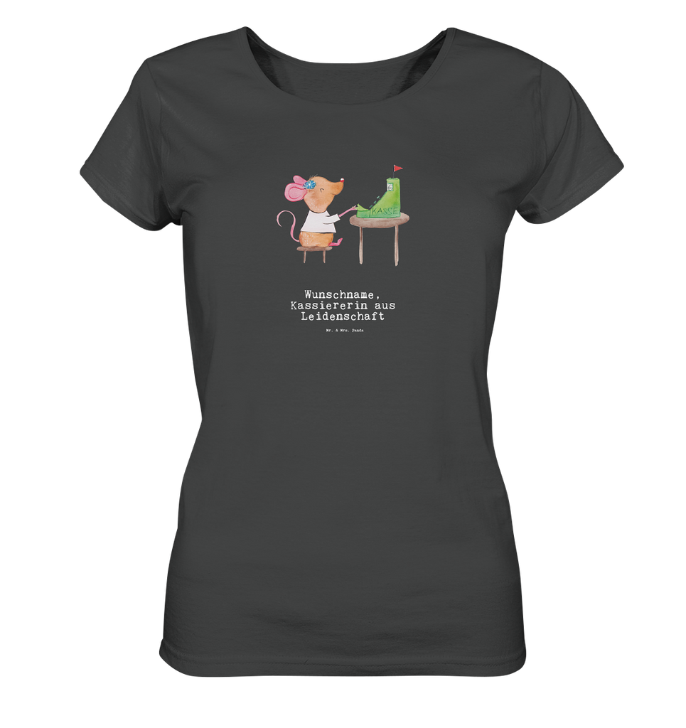 Personalisiertes Shirt Damen Kassiererin aus Leidenschaft T-Shirt, Shirt, Tshirt, Lustiges T-Shirt, T-Shirt mit Spruch, Party, Junggesellenabschied, Jubiläum, Geburstag, Herrn, Damen, Männer, Frauen, Schlafshirt, Nachthemd, Sprüche, Beruf, Ausbildung, Abschied, Rente, Kollege, Kollegin, Geschenk, Schenken, Arbeitskollege, Mitarbeiter, Firma, Danke, Dankeschön, Kassiererin, Kassenwartin, Mitarbeiterin Kasse