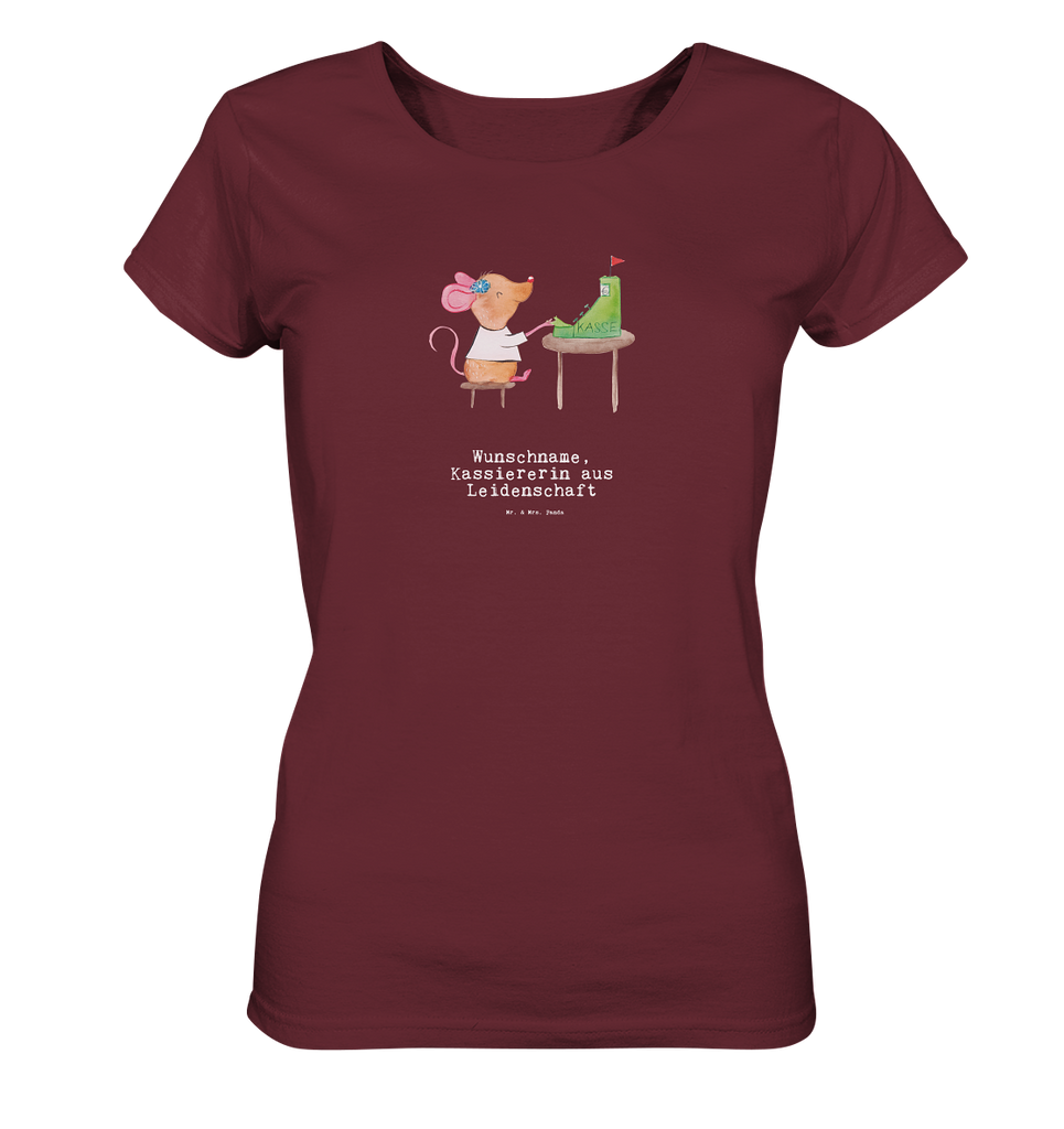 Personalisiertes Shirt Damen Kassiererin aus Leidenschaft T-Shirt, Shirt, Tshirt, Lustiges T-Shirt, T-Shirt mit Spruch, Party, Junggesellenabschied, Jubiläum, Geburstag, Herrn, Damen, Männer, Frauen, Schlafshirt, Nachthemd, Sprüche, Beruf, Ausbildung, Abschied, Rente, Kollege, Kollegin, Geschenk, Schenken, Arbeitskollege, Mitarbeiter, Firma, Danke, Dankeschön, Kassiererin, Kassenwartin, Mitarbeiterin Kasse