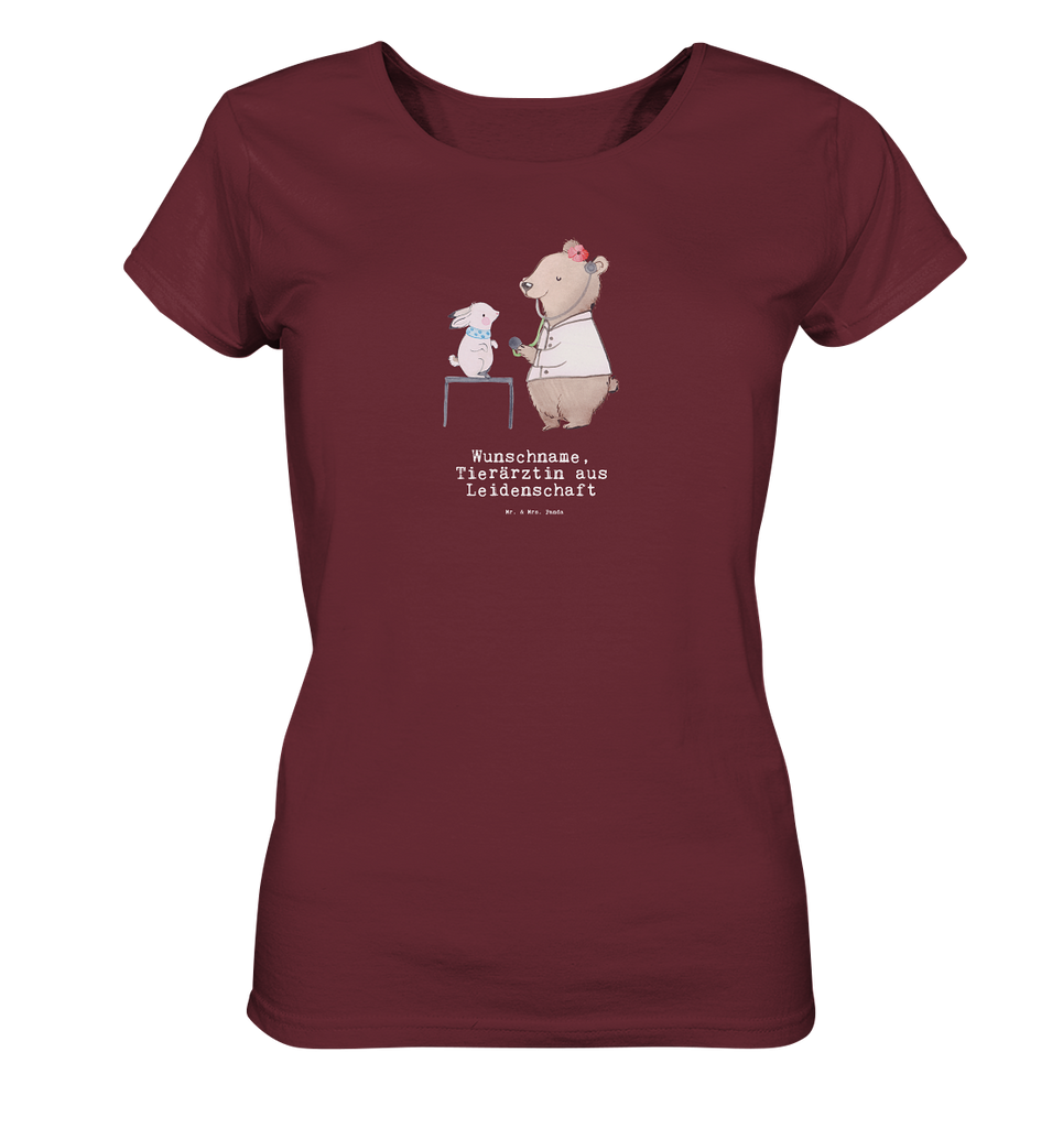 Personalisiertes Shirt Damen Tierärztin aus Leidenschaft T-Shirt, Shirt, Tshirt, Lustiges T-Shirt, T-Shirt mit Spruch, Party, Junggesellenabschied, Jubiläum, Geburstag, Herrn, Damen, Männer, Frauen, Schlafshirt, Nachthemd, Sprüche, Beruf, Ausbildung, Abschied, Rente, Kollege, Kollegin, Geschenk, Schenken, Arbeitskollege, Mitarbeiter, Firma, Danke, Dankeschön